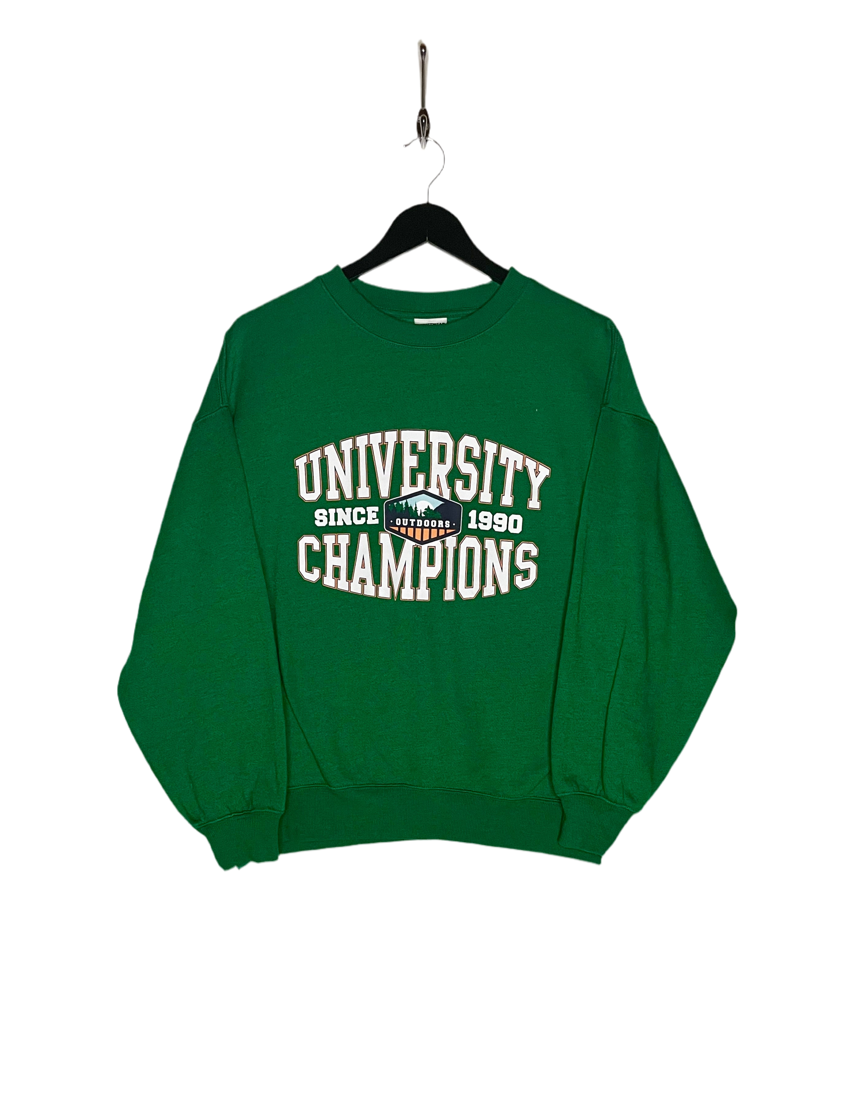 Steetwear Society Sweater University Champions Grün Größe S