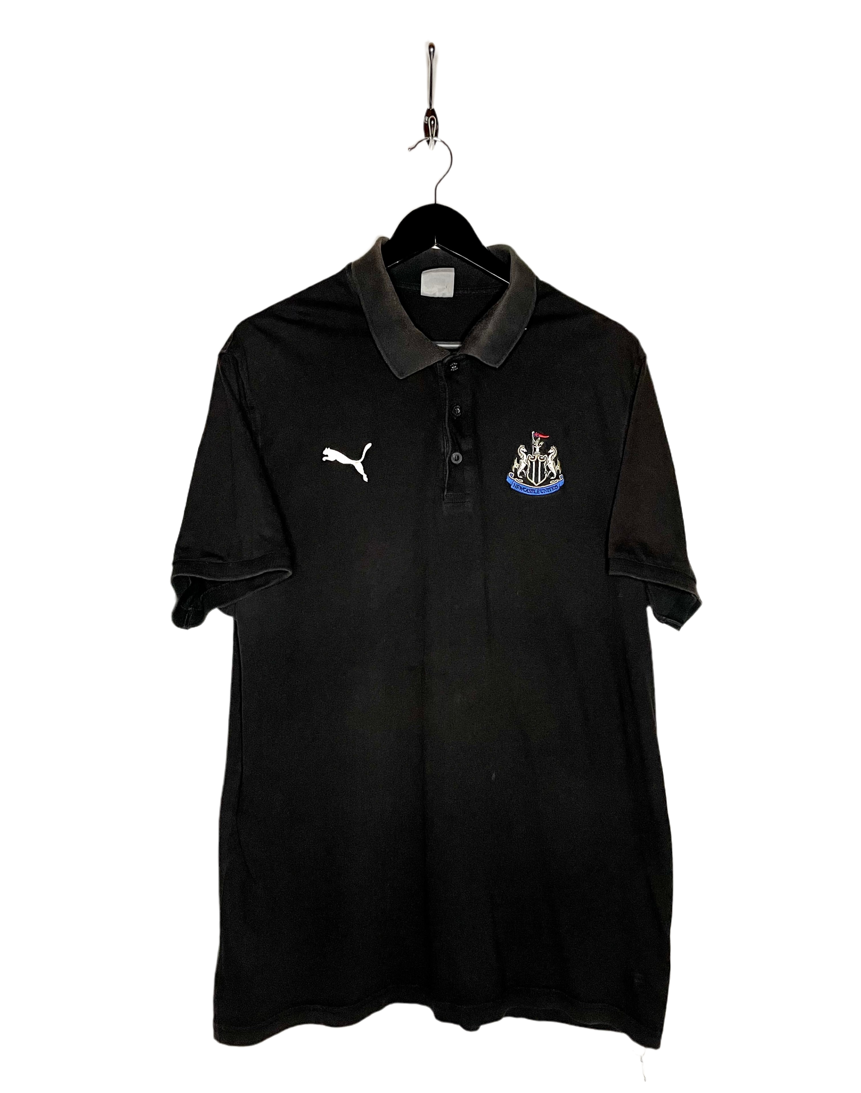 Puma Poloshirt Newcastle United Schwarz Größe 2XL