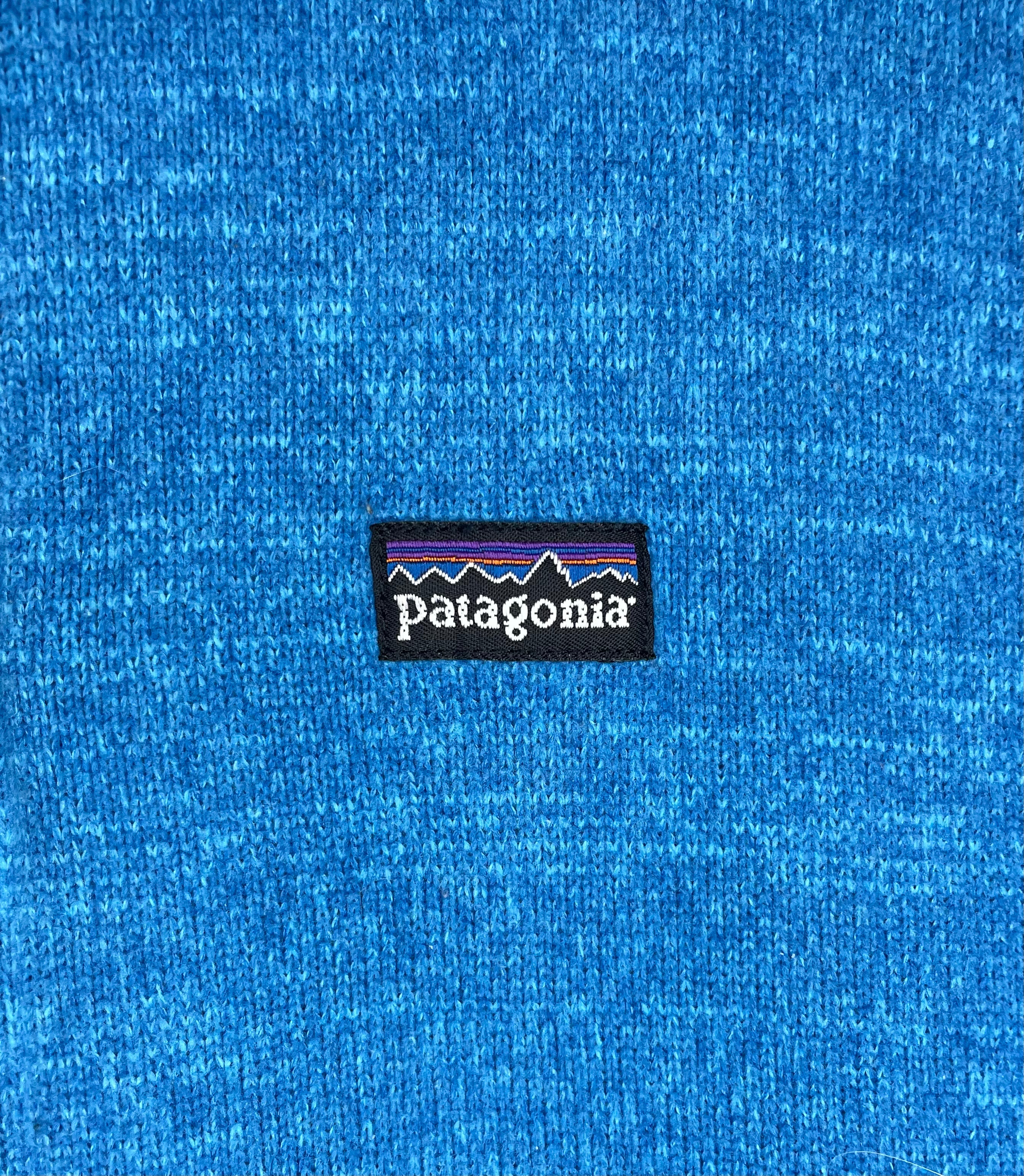 Patagonia Vintage Fleece Jacket Blue Size M