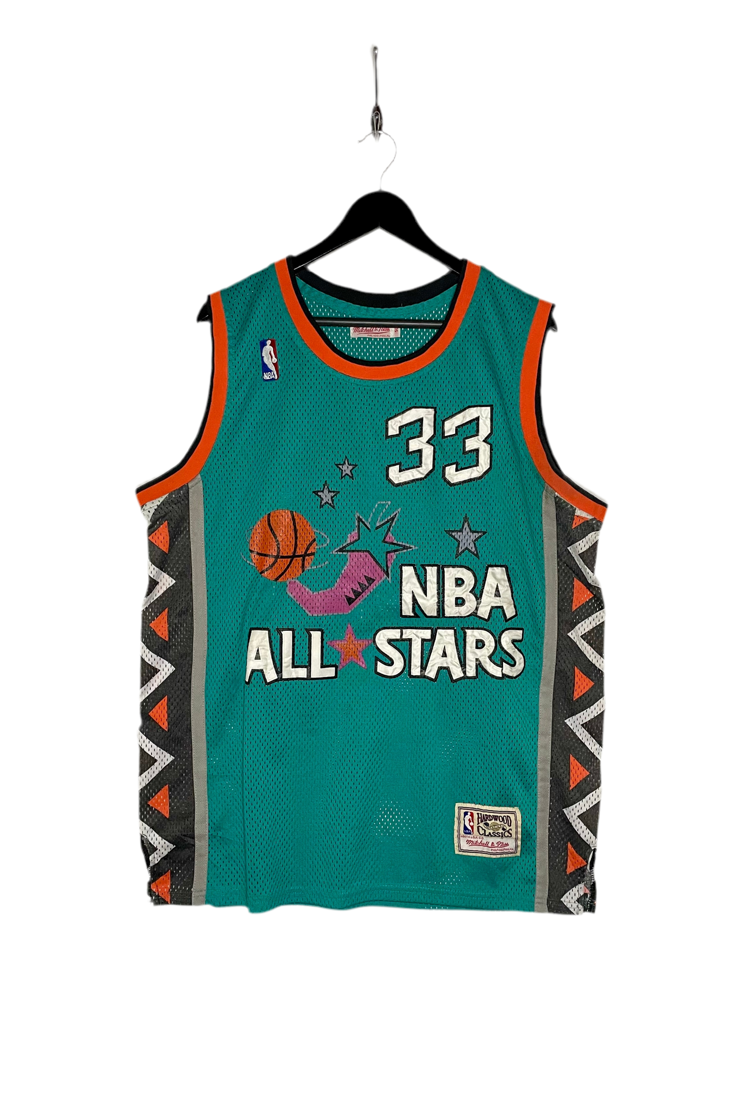 Mitchell & Ness NBA All Stars Jersey 1996 #33 Patrick Ewing Grün Größe L