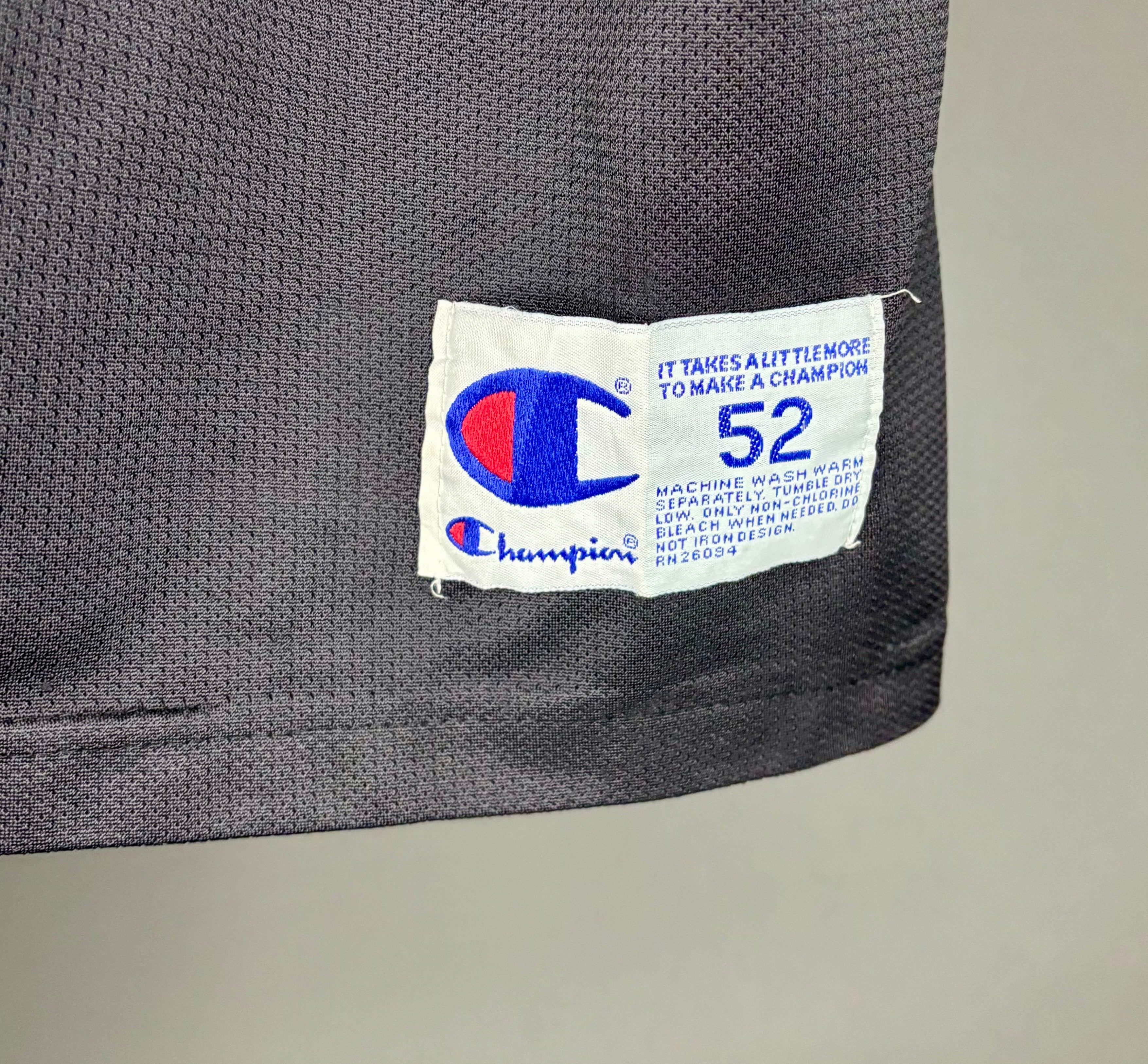 Champion NBA Vintage Philadelphia Sixers Jersey #3 Allen Iverson Schwarz Größe XXL