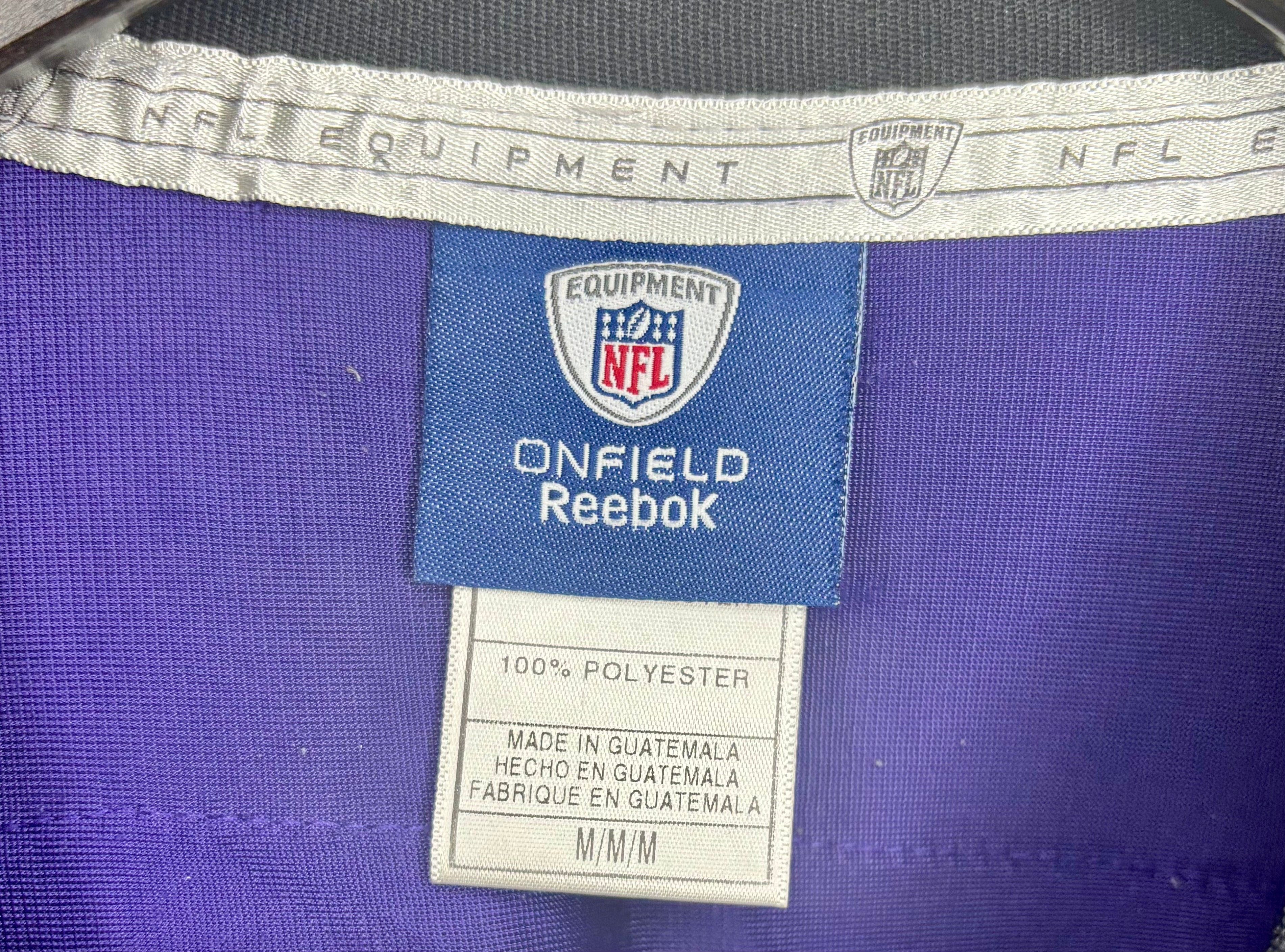 Reebok NFL OnField Baltimore Ravens Jersey #81 Anquan Boldin Lila Größe M