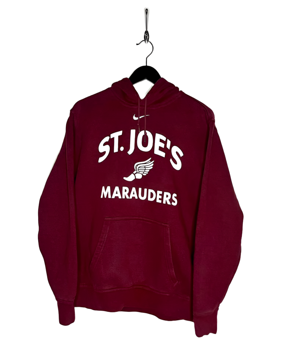 Sudadera con capucha Nike St. Joe's Marauders College Talla L 