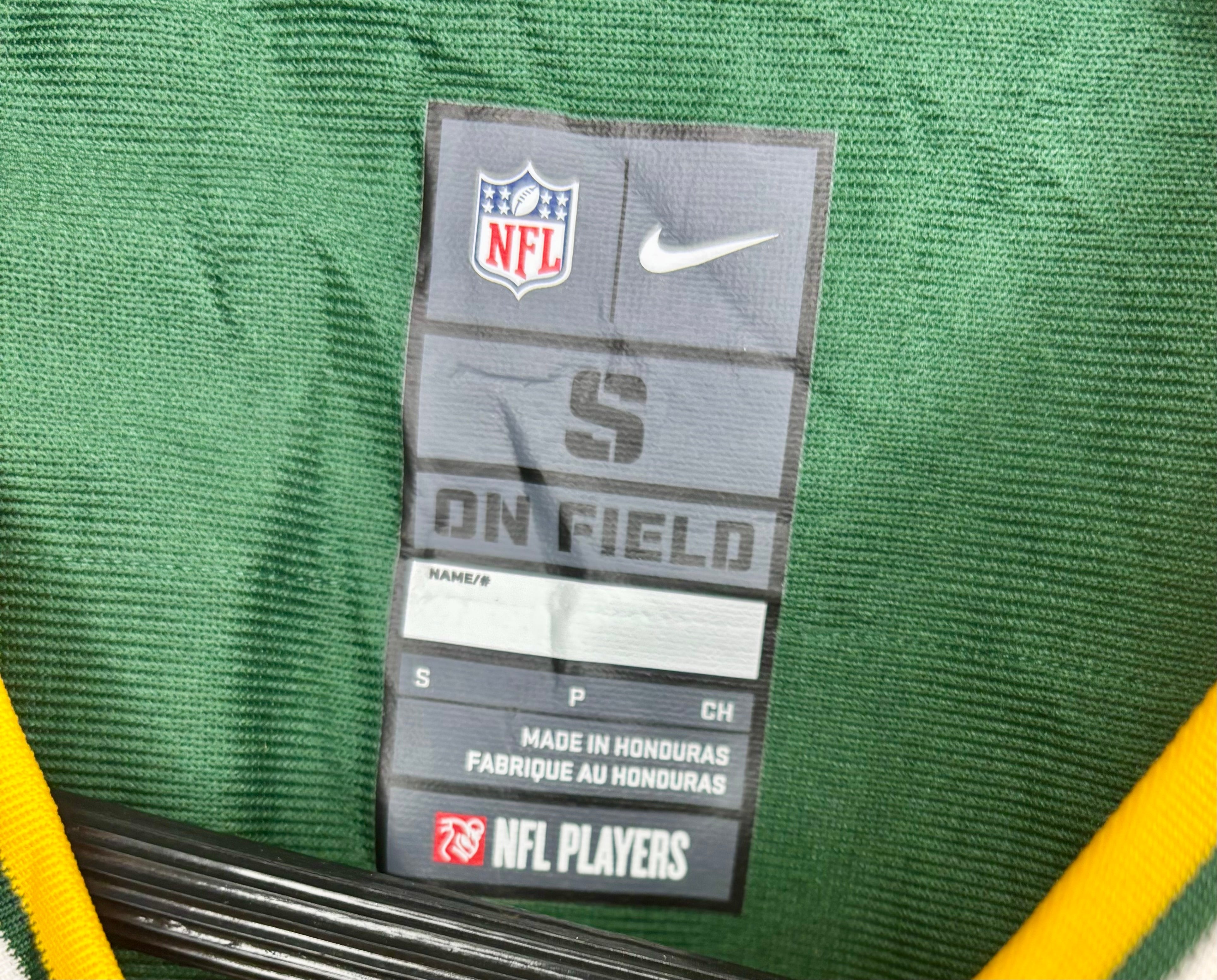Nike NFL Green Bay Packers Jersey #12 Aaron Rodgers Grün Größe S Neu