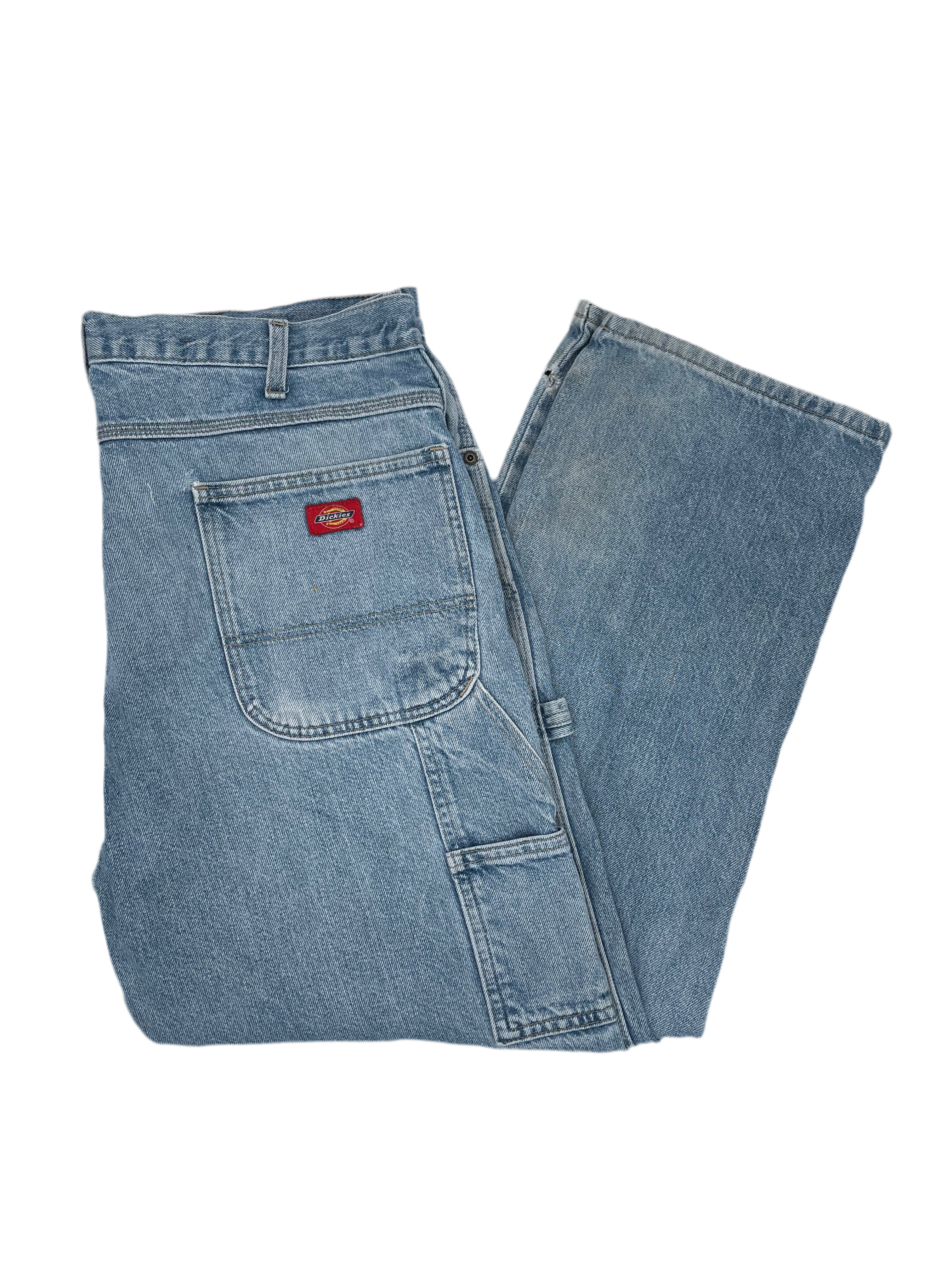 Dickies Vintage Workwear Jeans Hellblau W38 L32