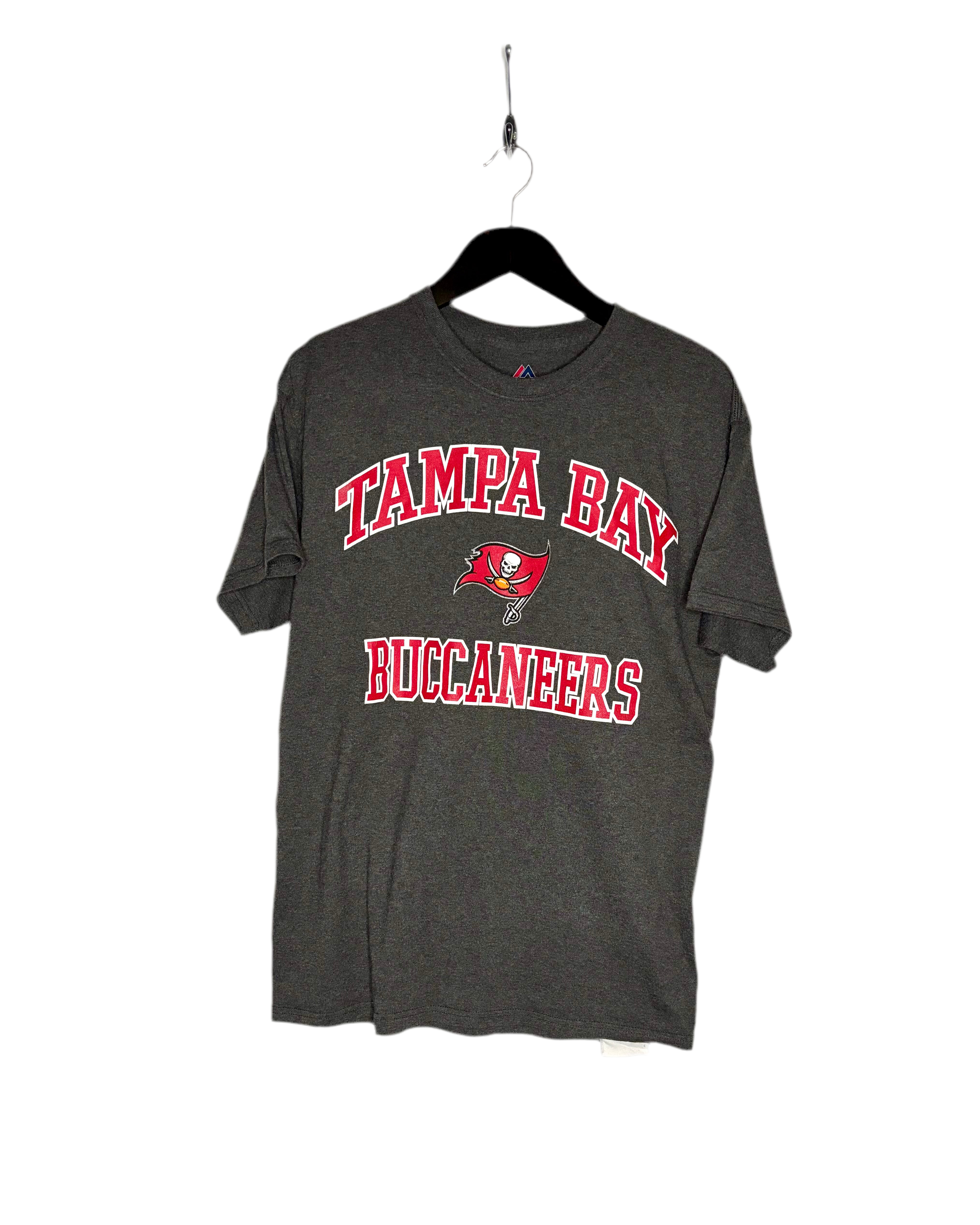Majestic NFL Tampa Bay Buccaneers T-Shirt Grau Größe L