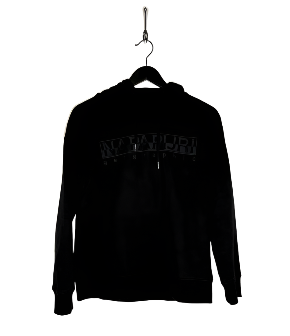 Napapijri Sudadera Con Capucha Classic Negro Talla XS