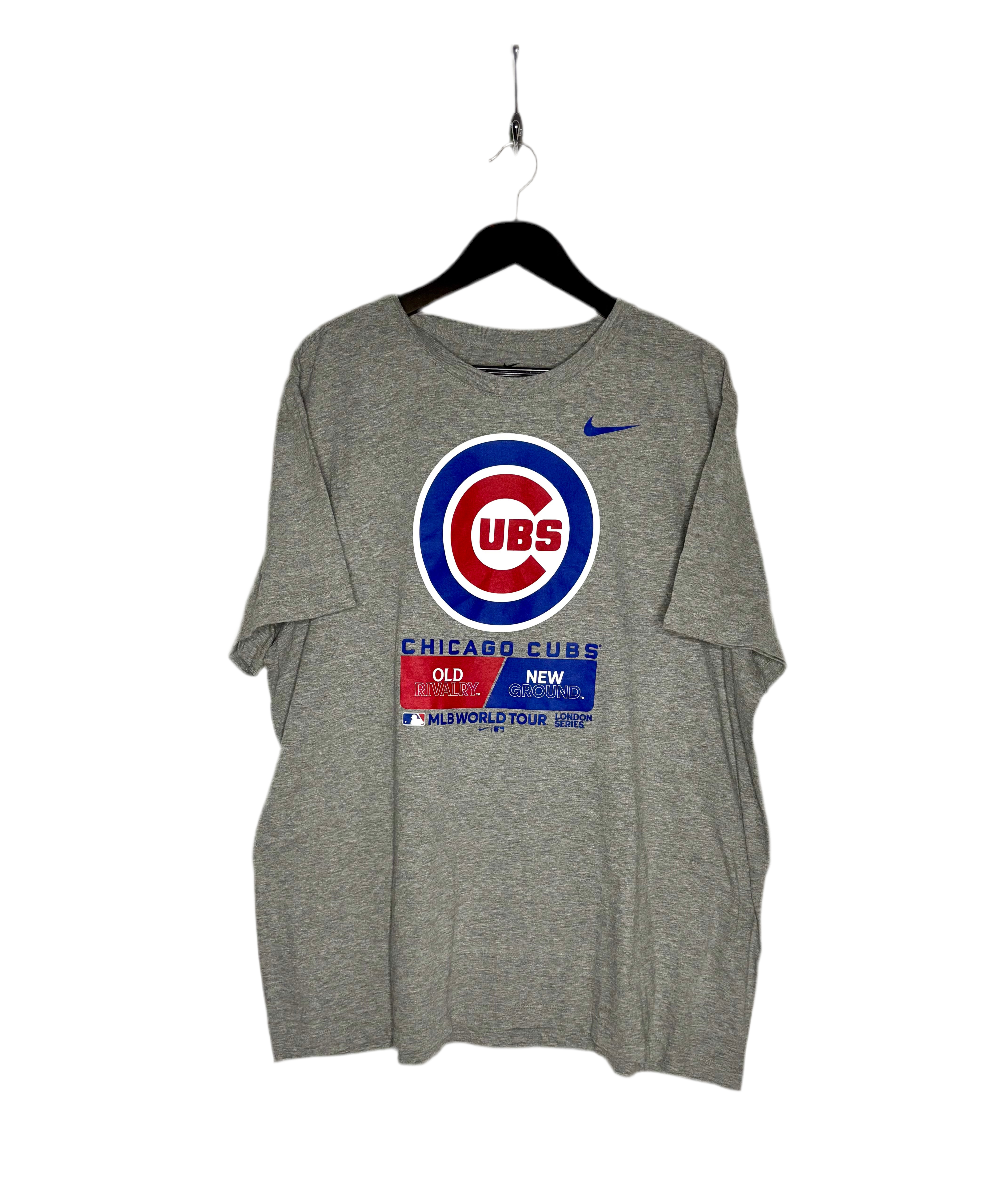 Nike Chicago Cubs MLB T-Shirt Grau Größe XXL