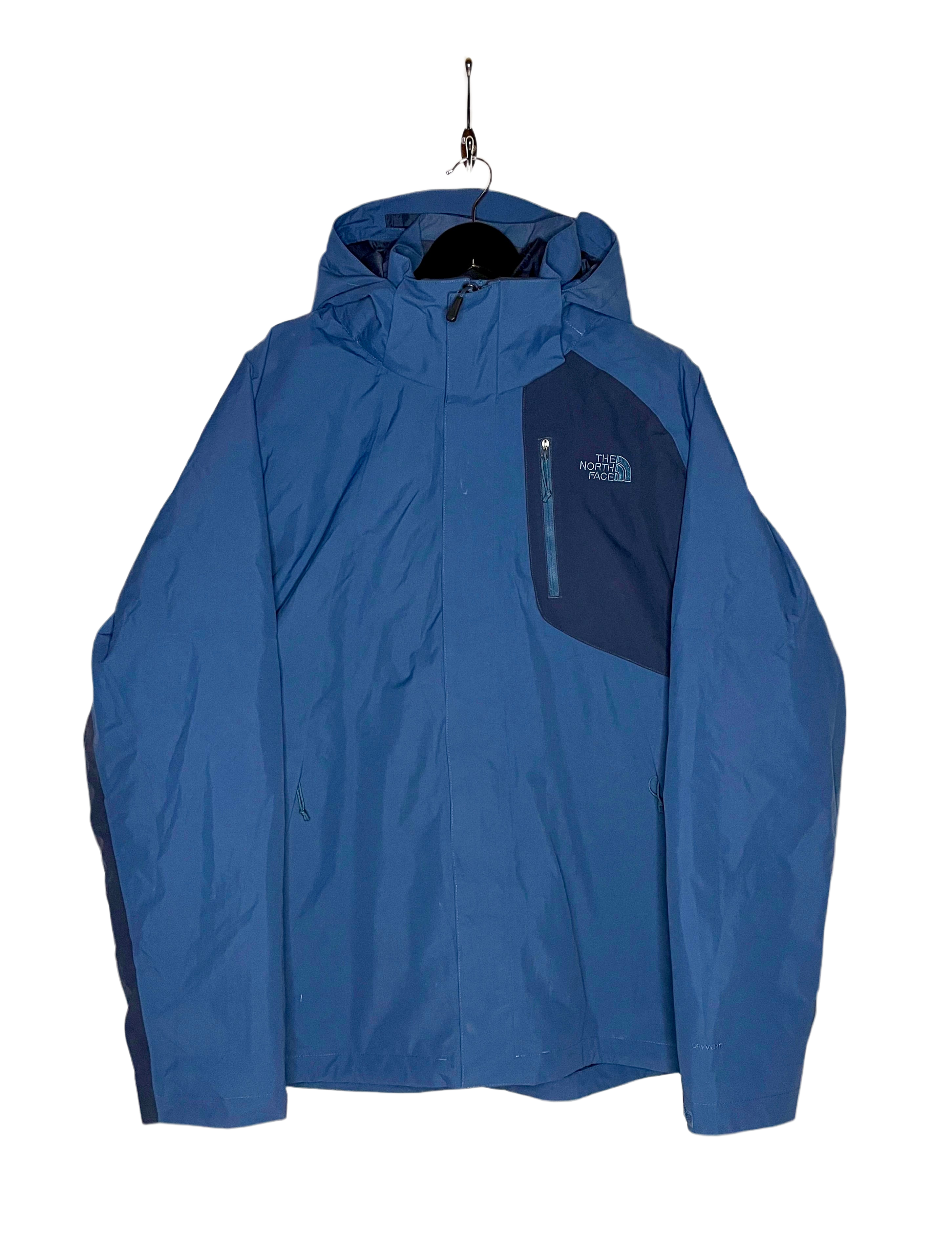 The North Face ski jacket blue size XL