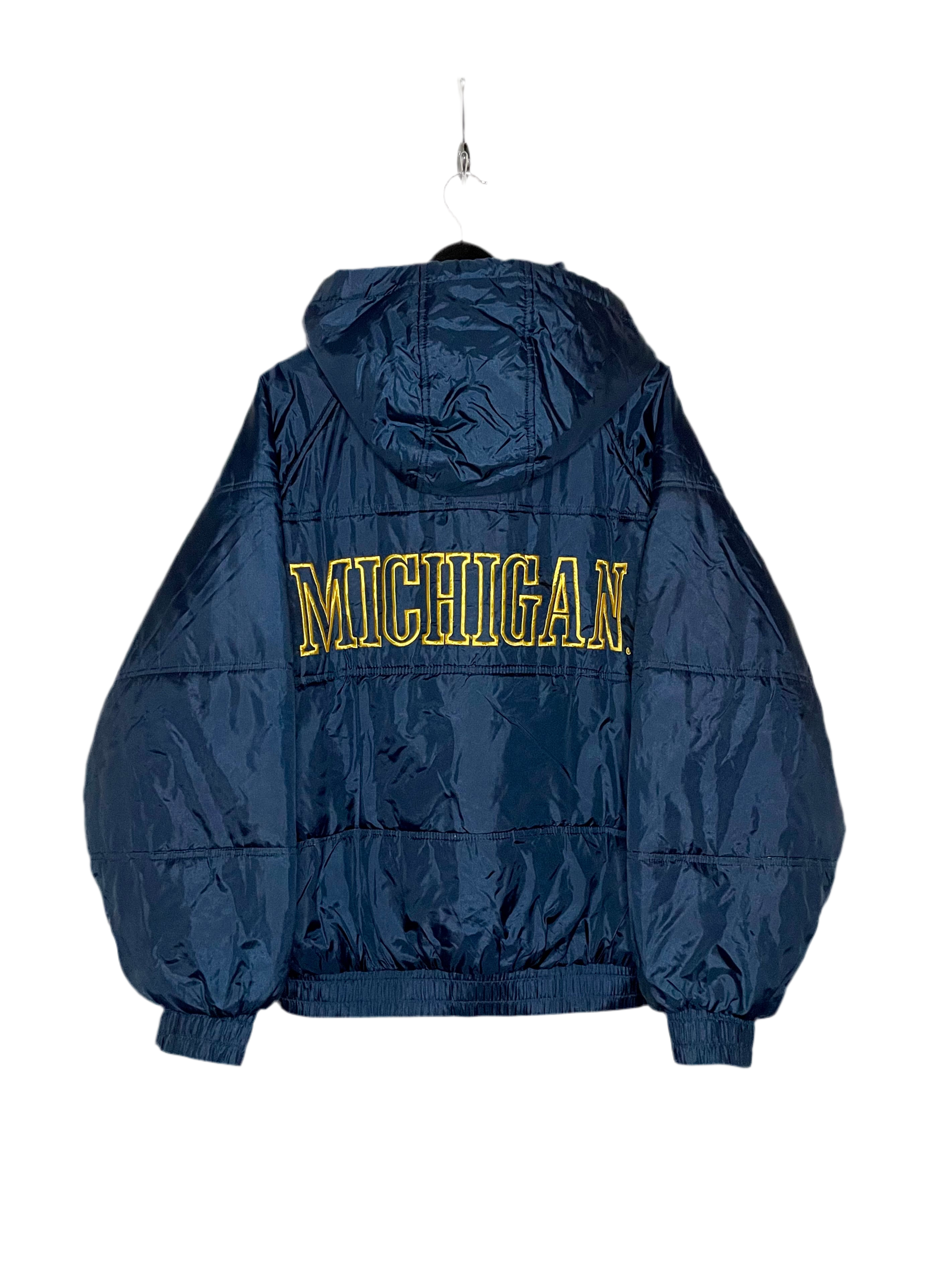 FANS Gear Anorak Michigan State University Blau Größe XL