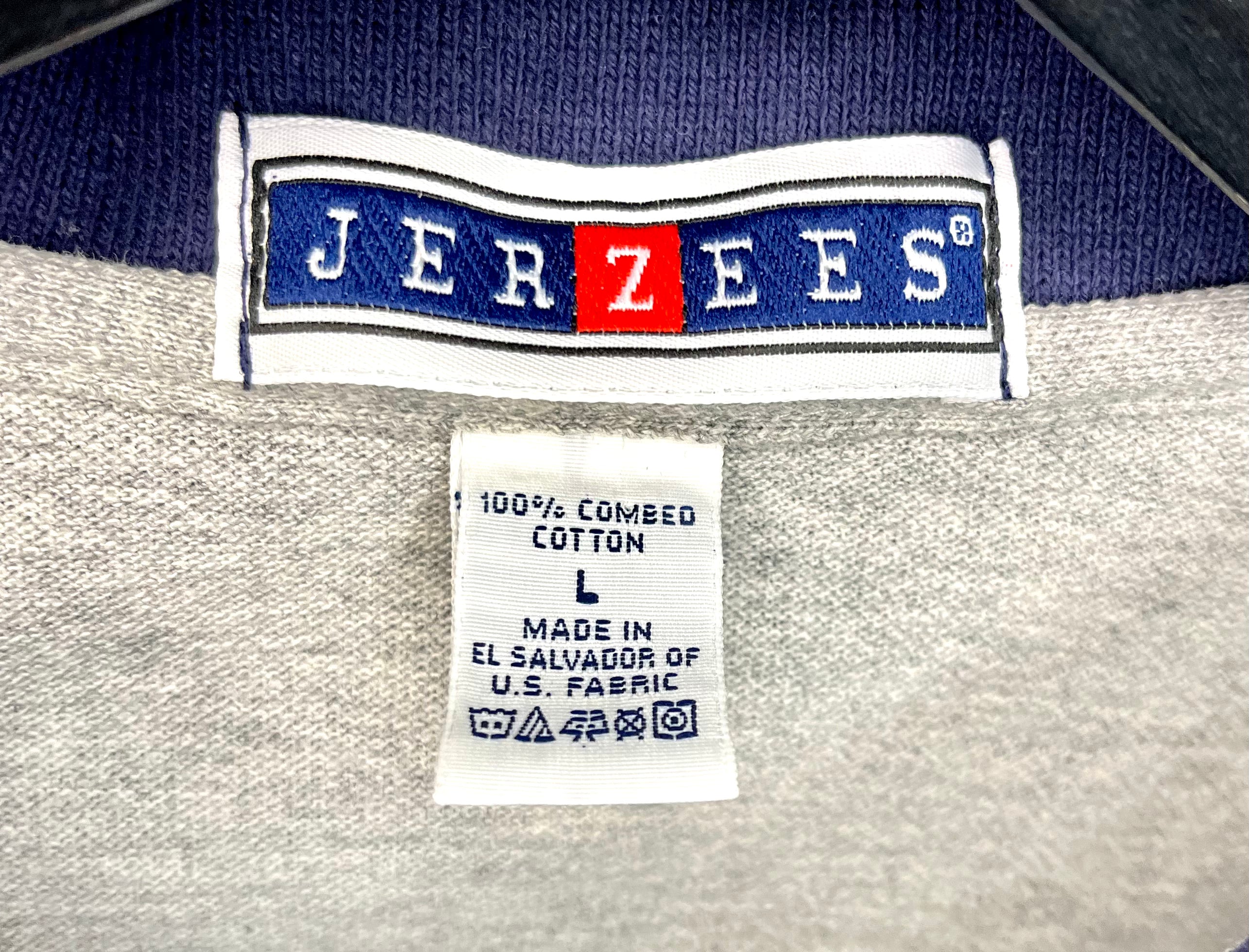 Jerzees Chief Polo Grau Größe L