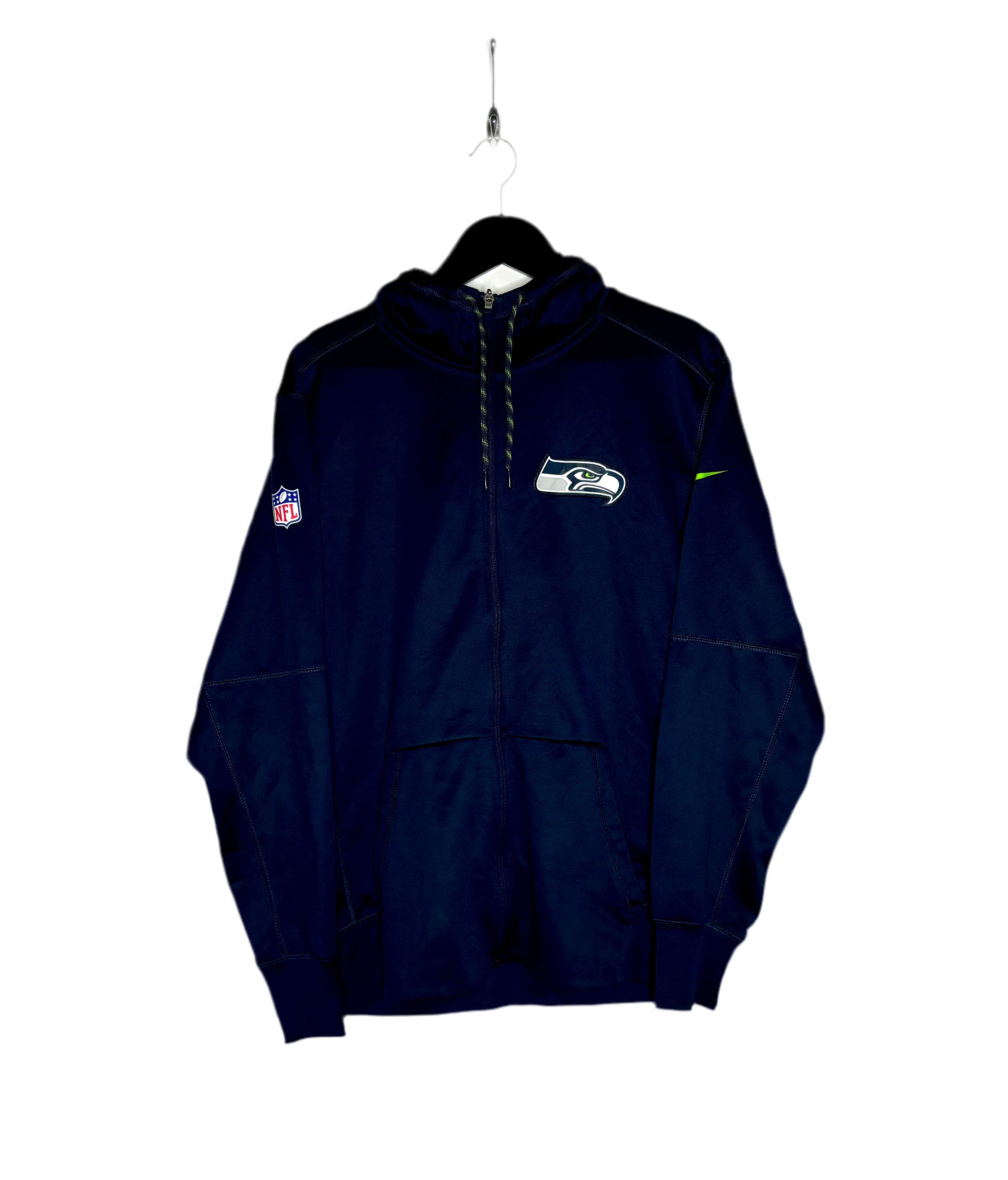 Nike NFL Seattle Seahawks Trainingsjacke Blau Größe M