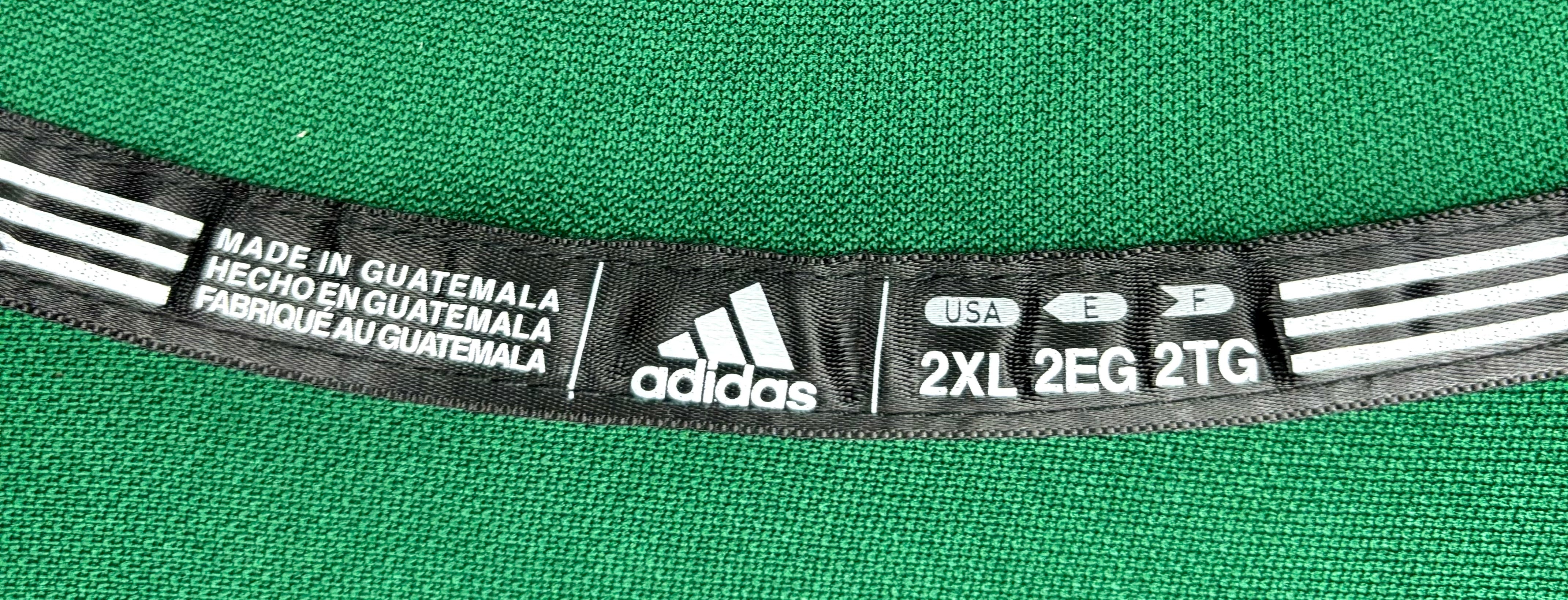 Adidas Vintage Football Jersey Grün Größe XXL