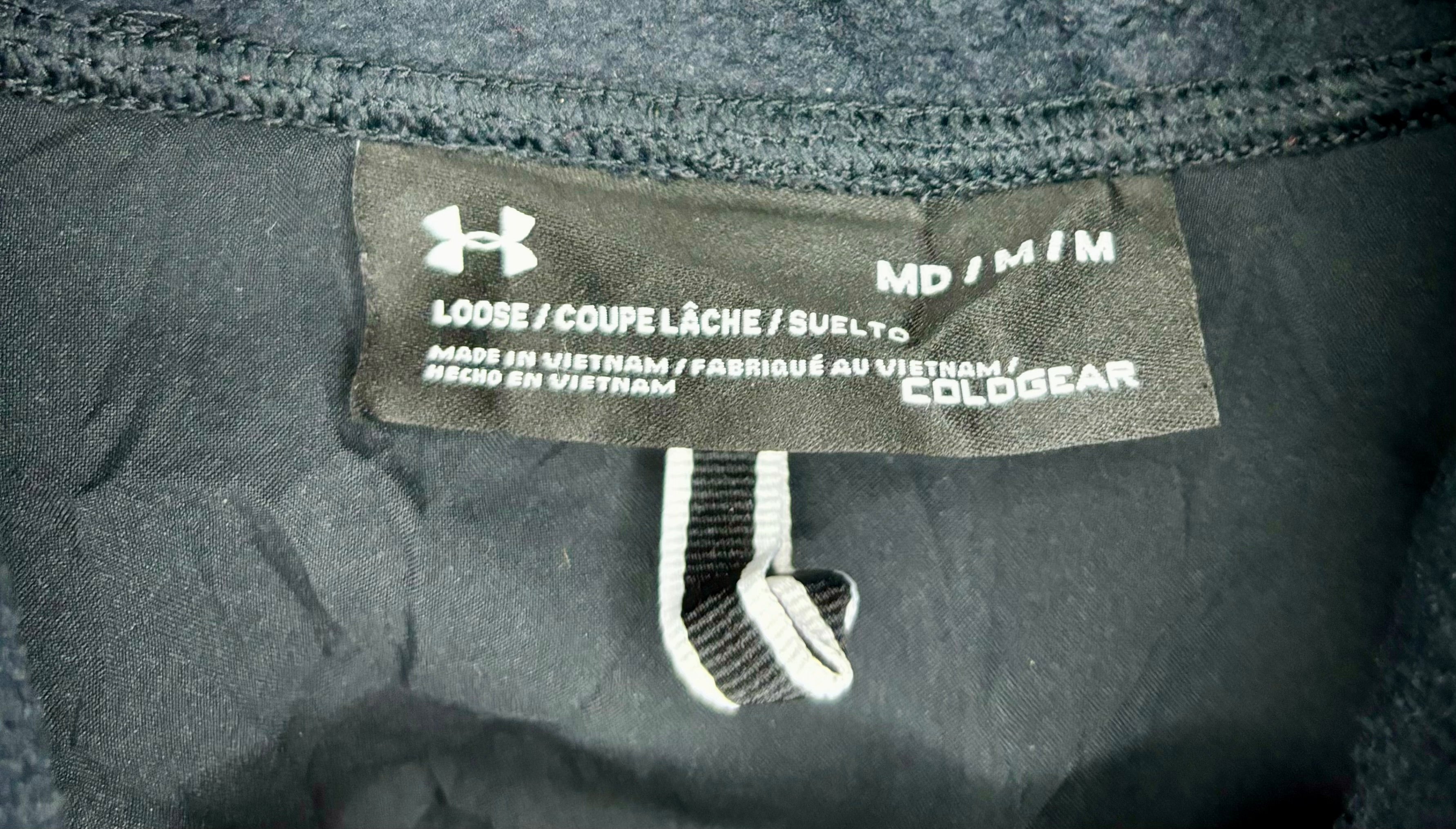 Under Armour Sweatshirt Jacke Rot/Schwarz Größe M