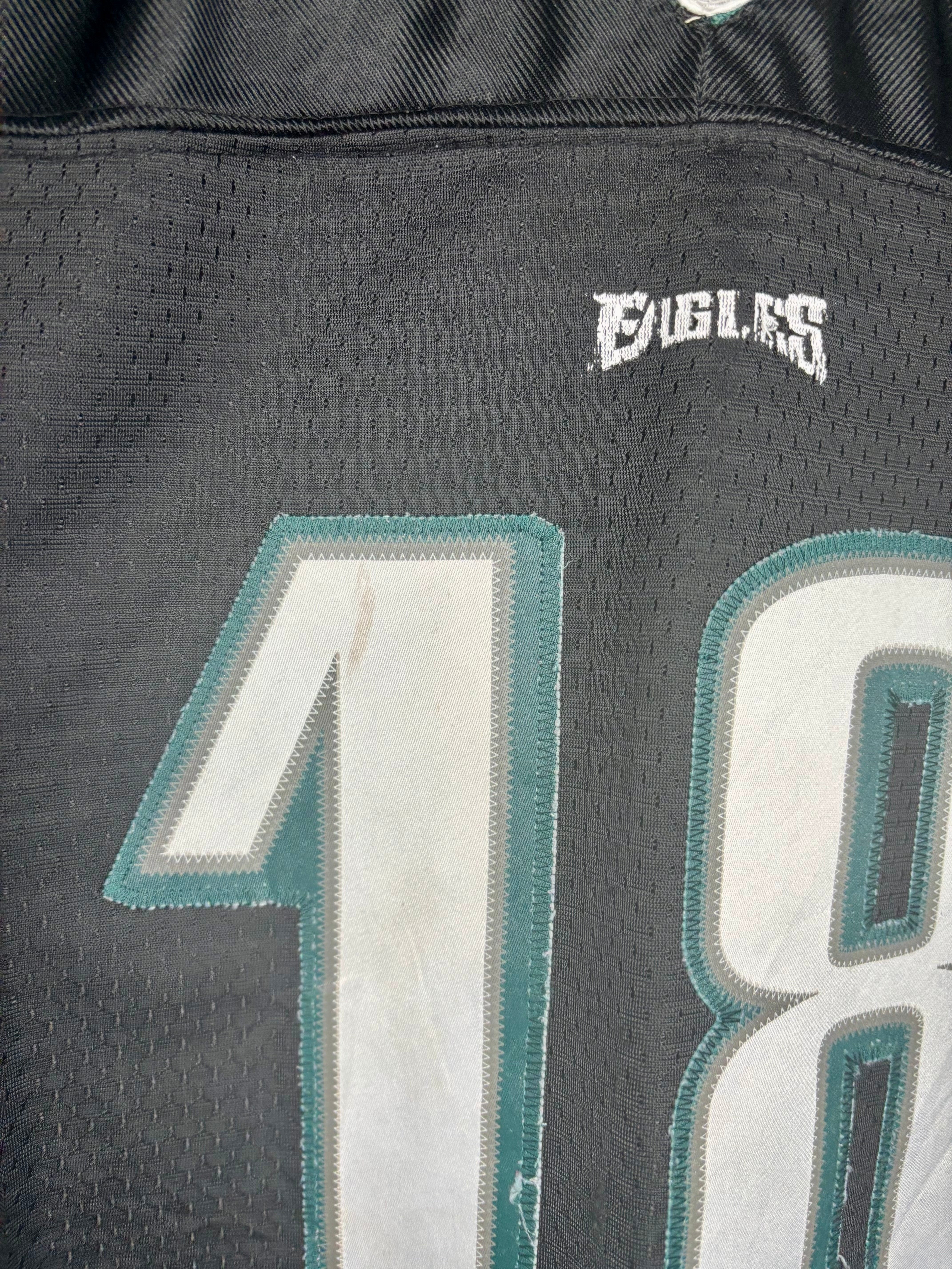 Reebok NFL Vintage Philadelphia Eagles Jersey #18 Jeremy Maclin Schwarz Größe S Kinder