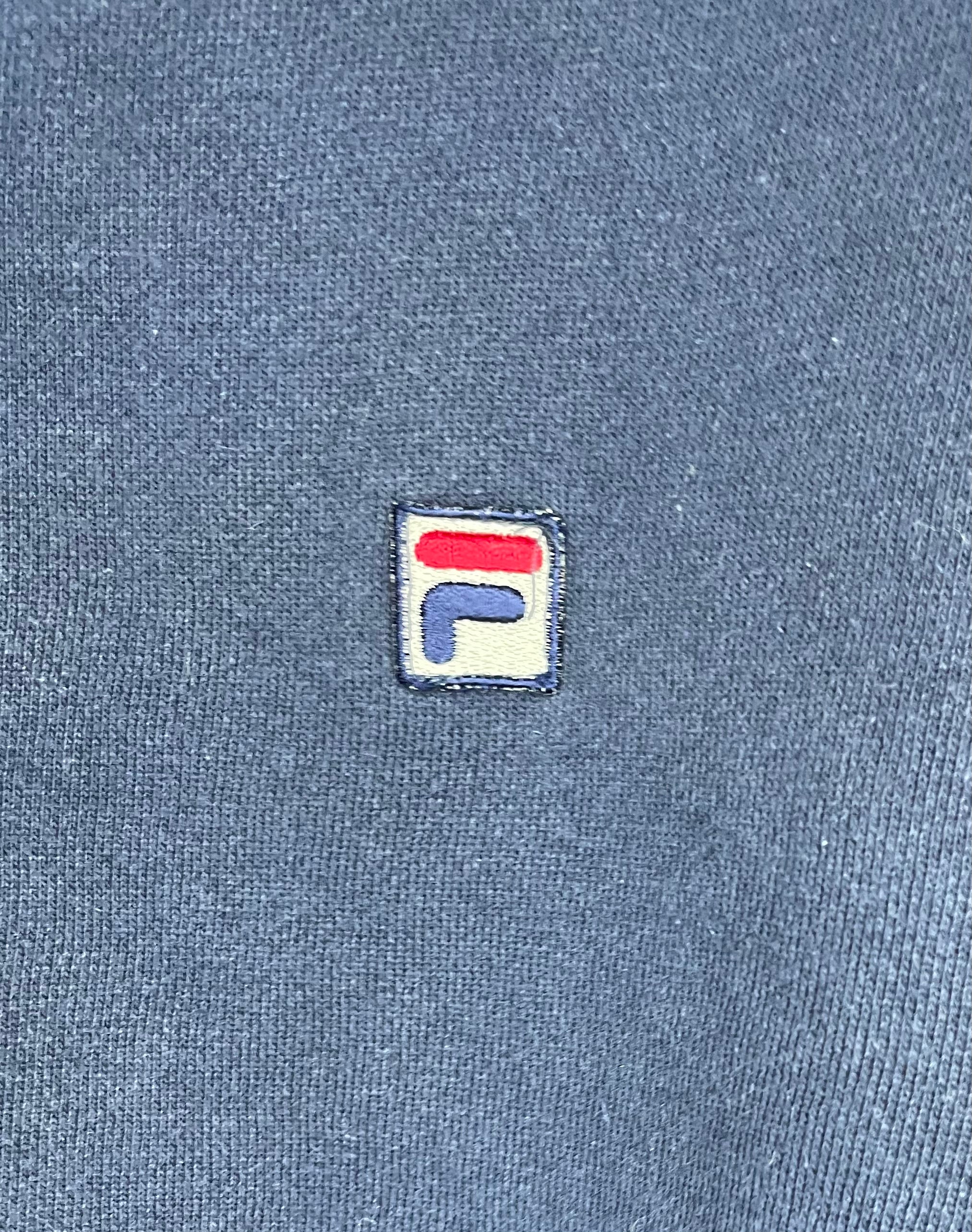 FILA Vintage Sweater Blau Größe M