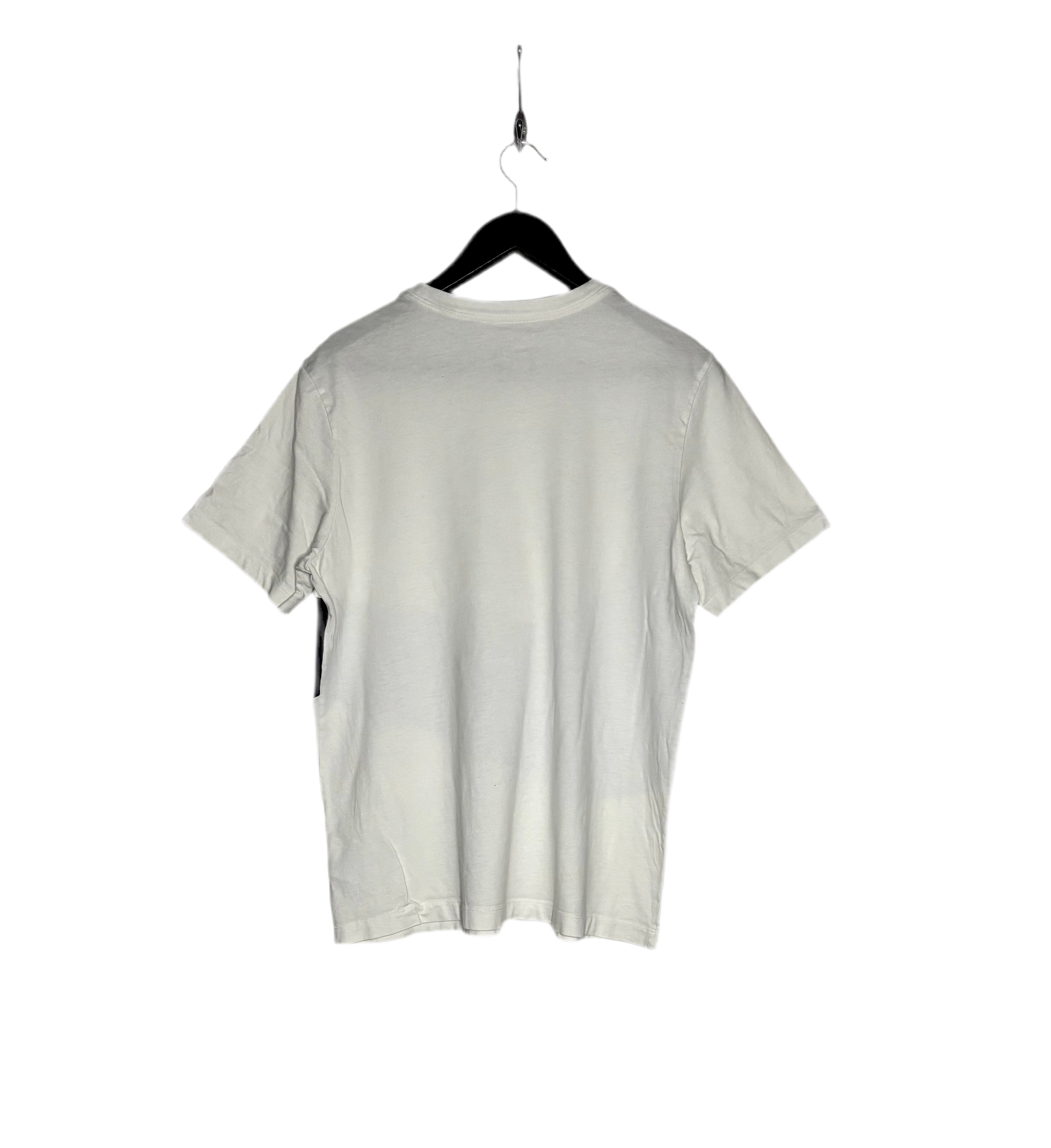 Nike Big Swoosh T-Shirt Weiß Größe L
