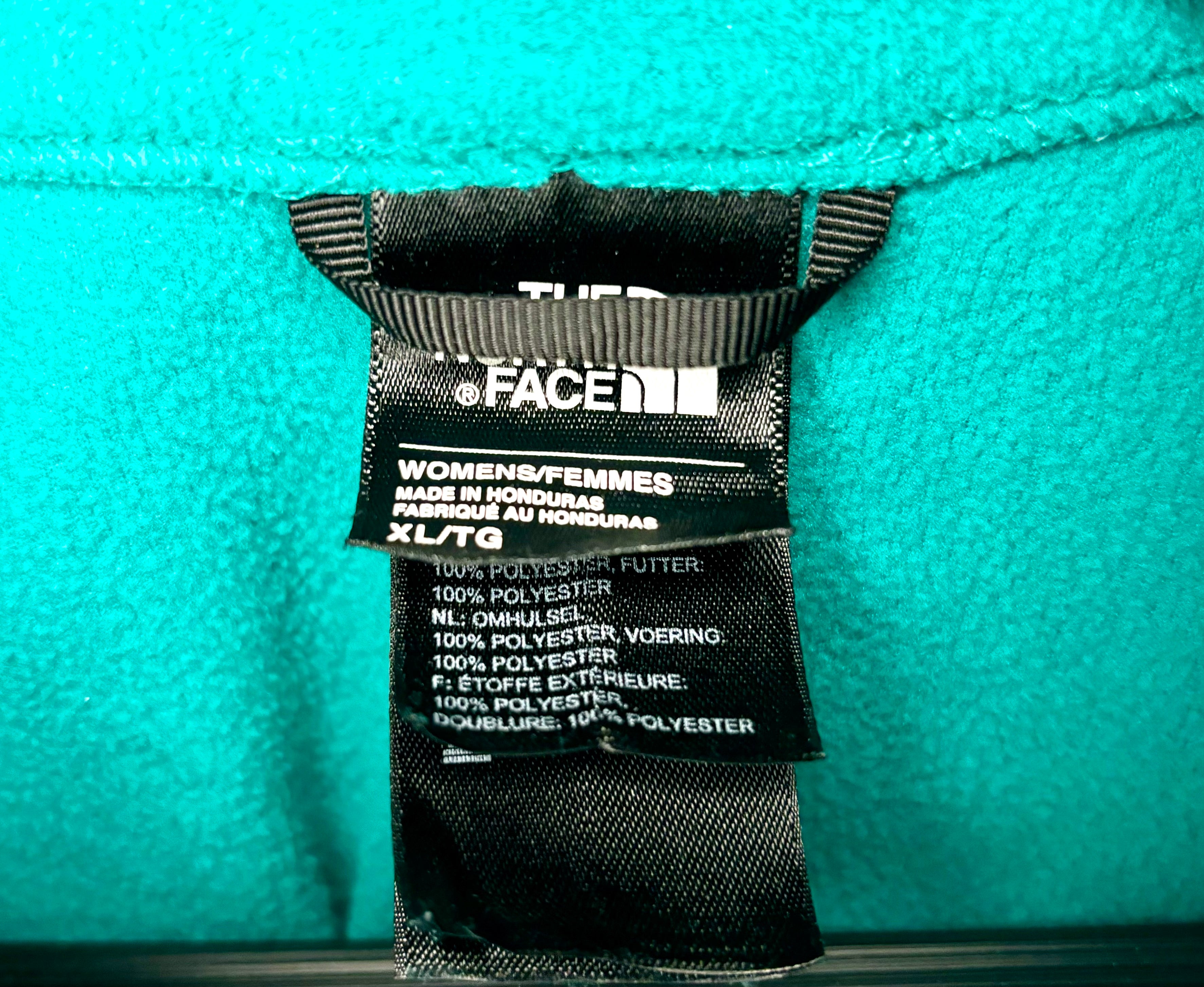 The North Face Fleece Jacke Grün Größe XL