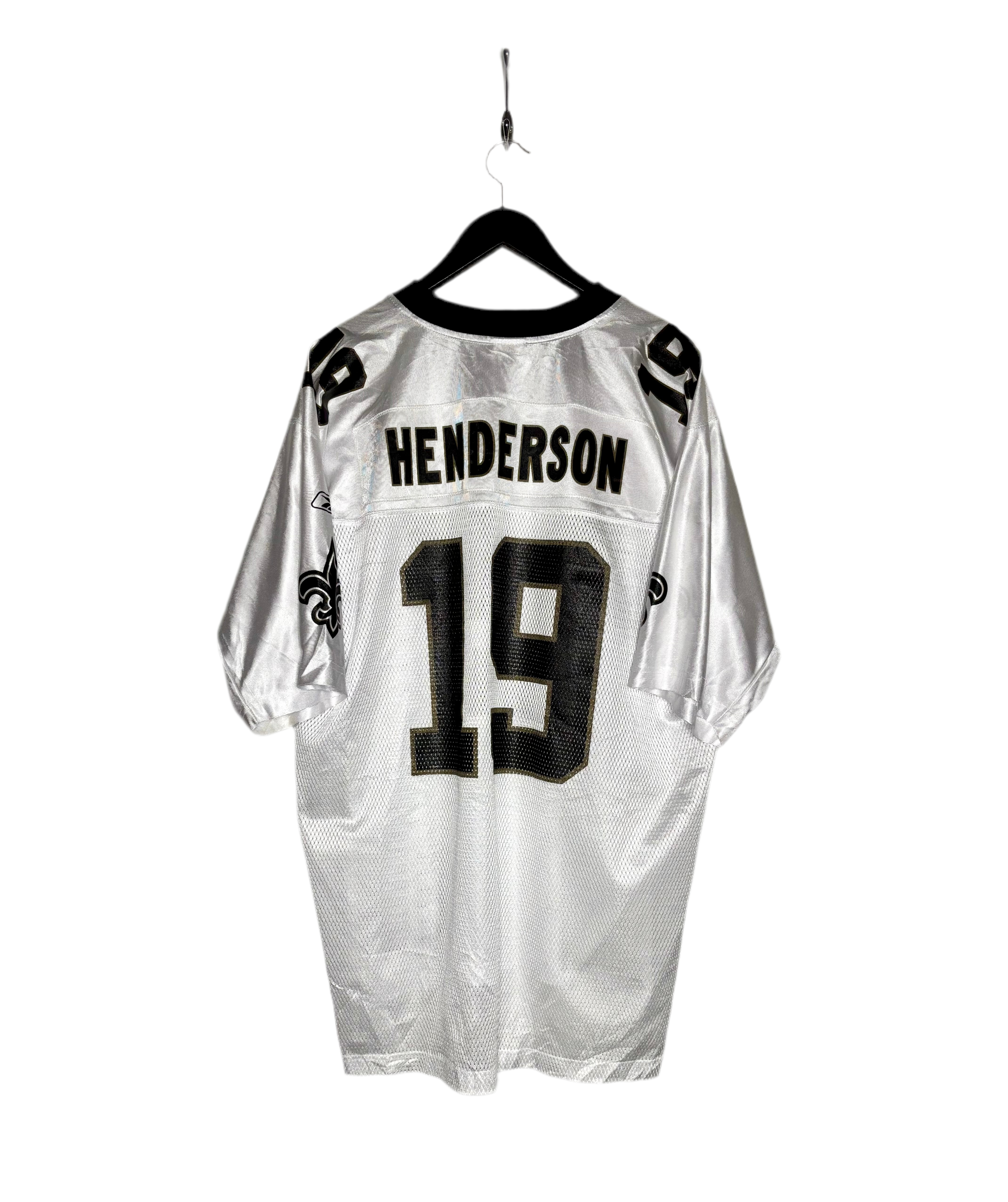 Reebok Vintage New Orleans Saints Jersey #19 Devery Henderson Weiß Größe XL
