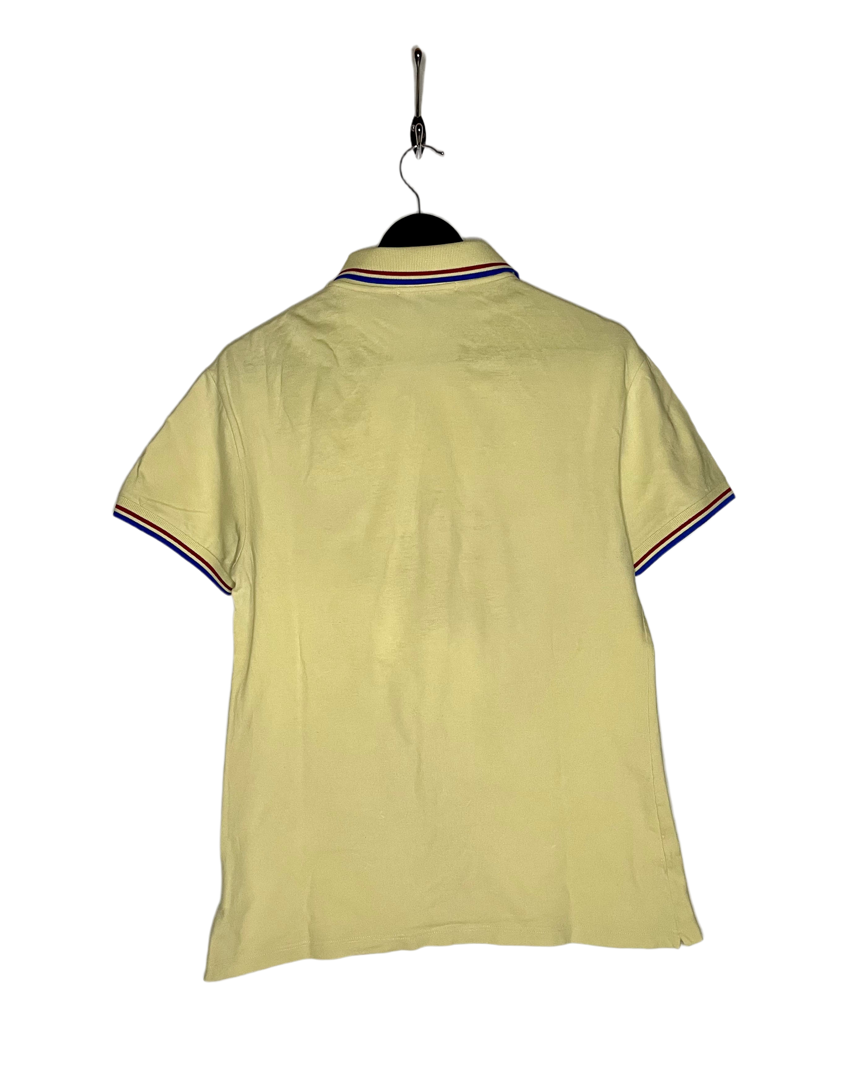 Fred Perry Vintage Polo Shirt Yellow Size M