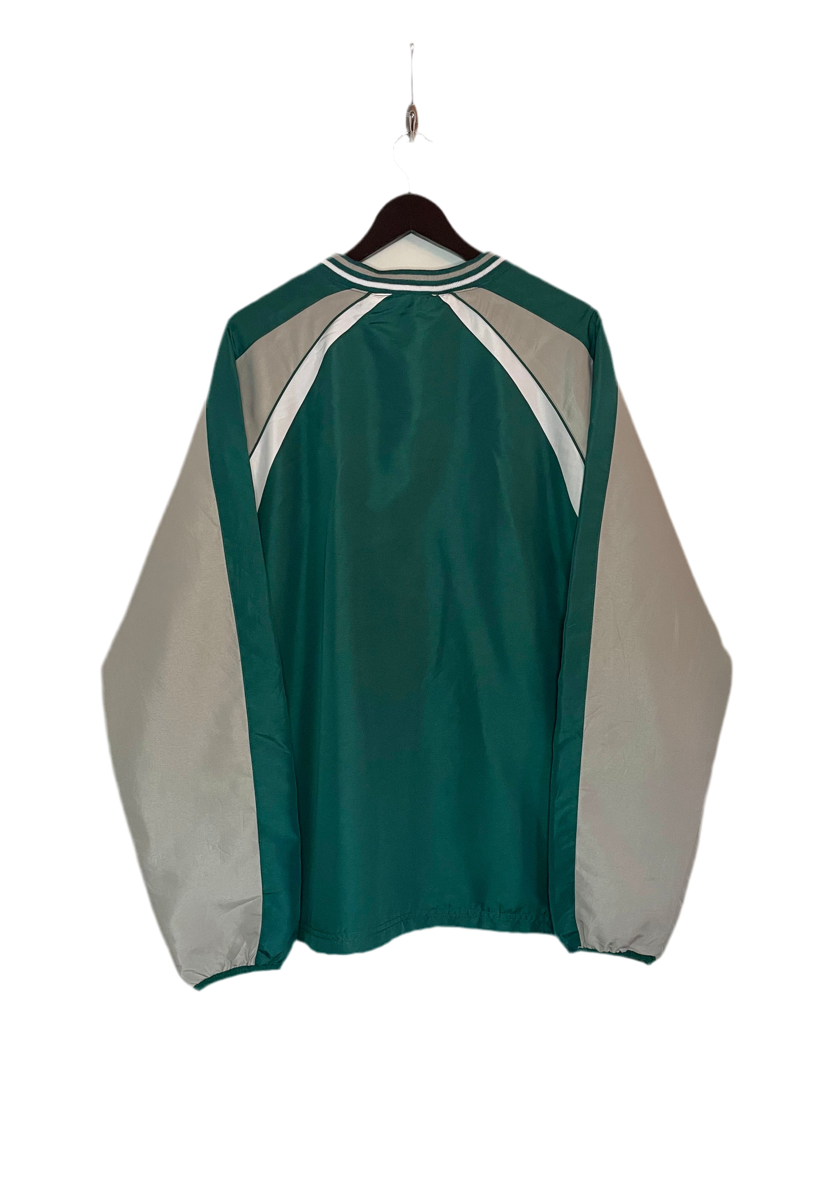 NFL Vintage Philadelphia Eagles Windbreaker Grün Größe XL