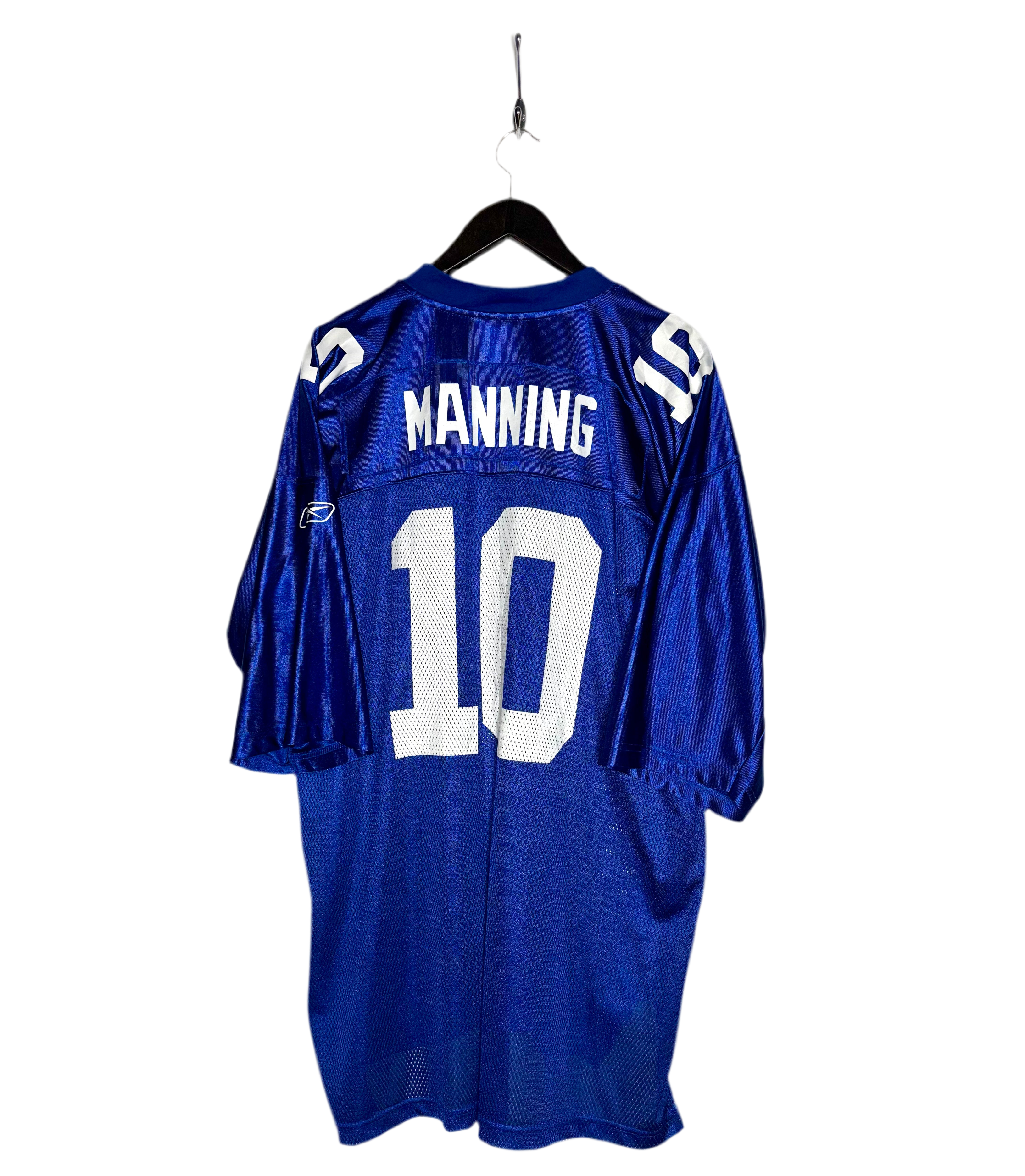 Reebok NFL New York Giants Jersey #10 Eli Manning Blau Größe XXL
