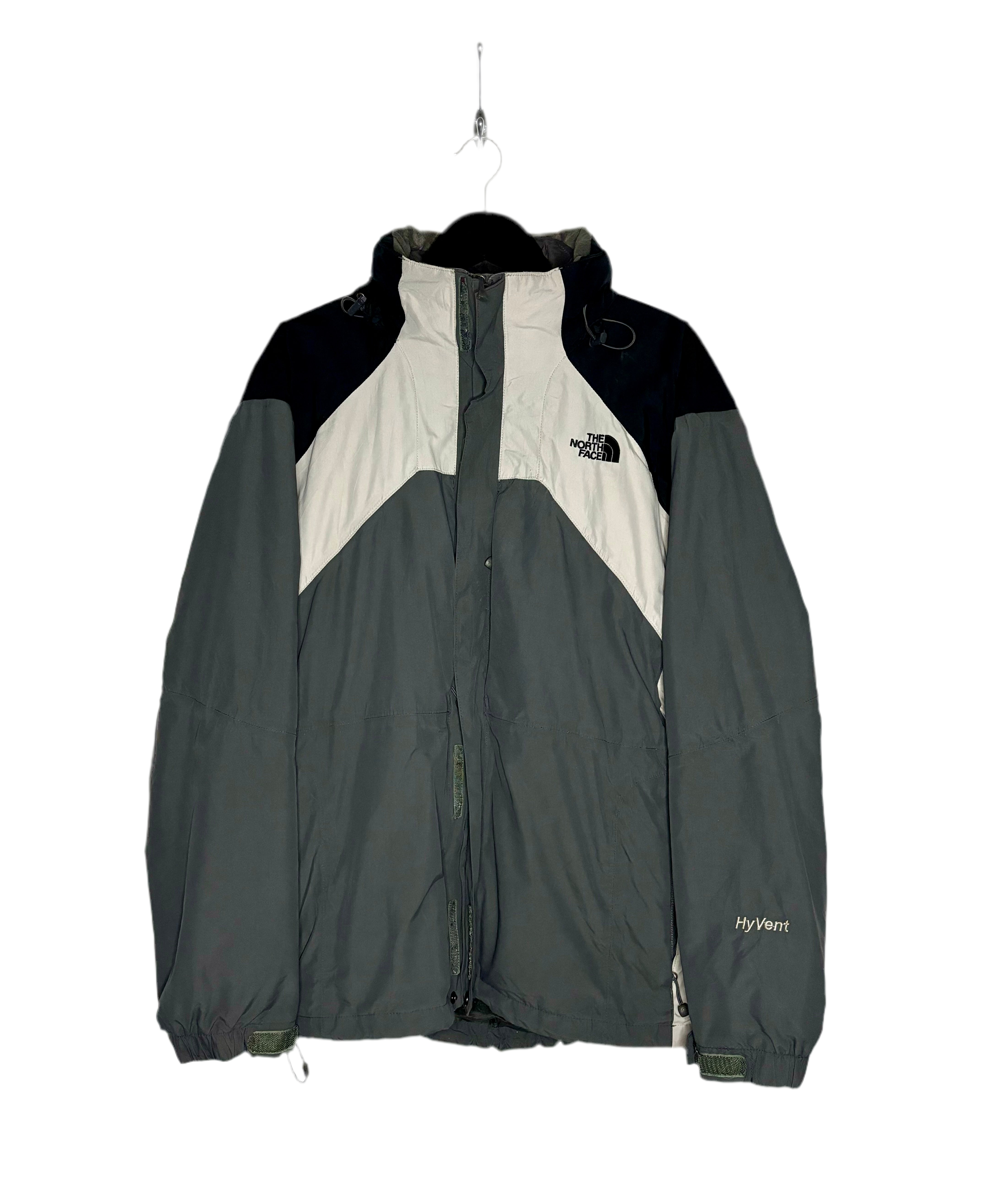 The North Face HyVent Winterjacke Grau Größe L