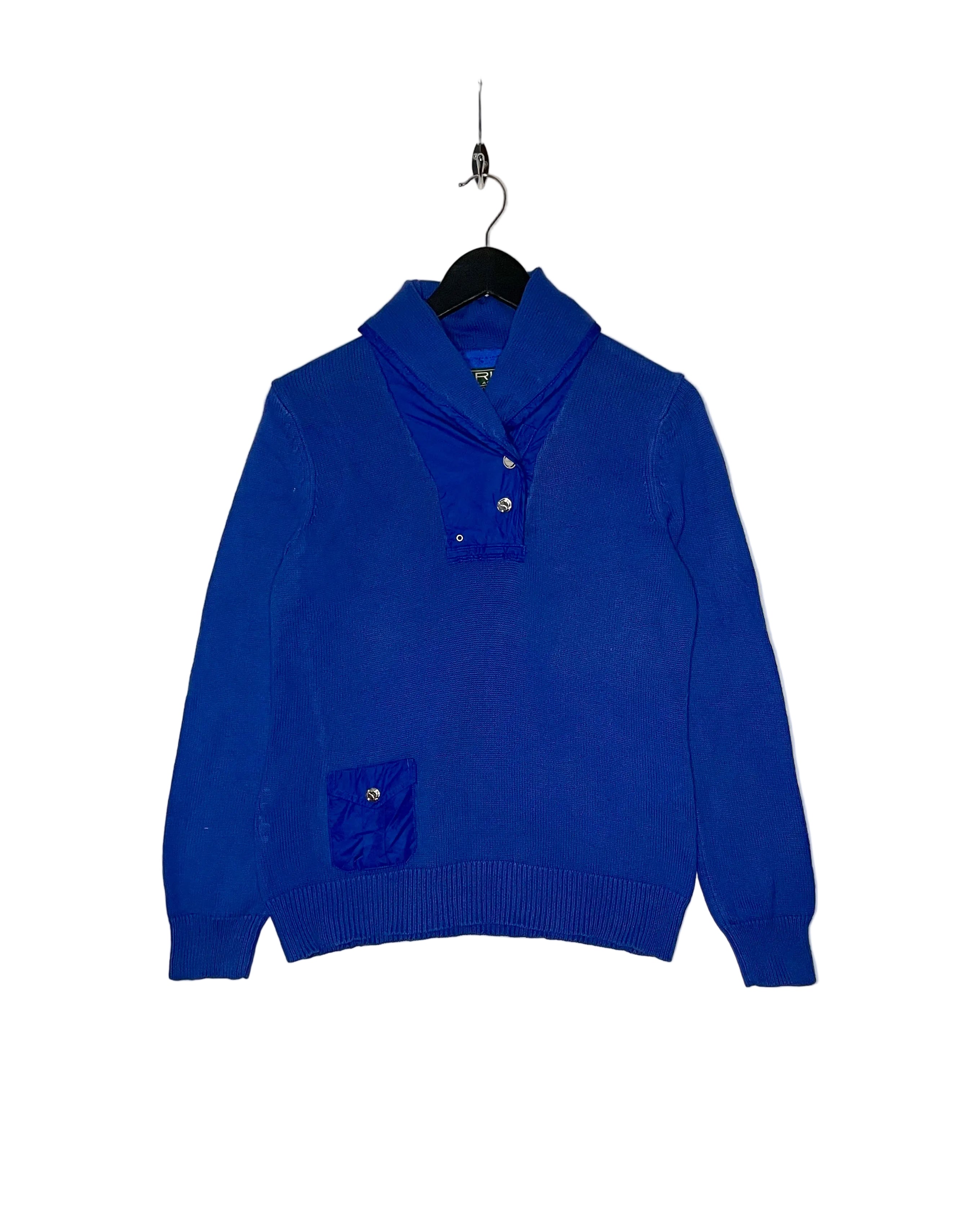 Ralph Lauren Vintage Pullover Blau Größe L Damen