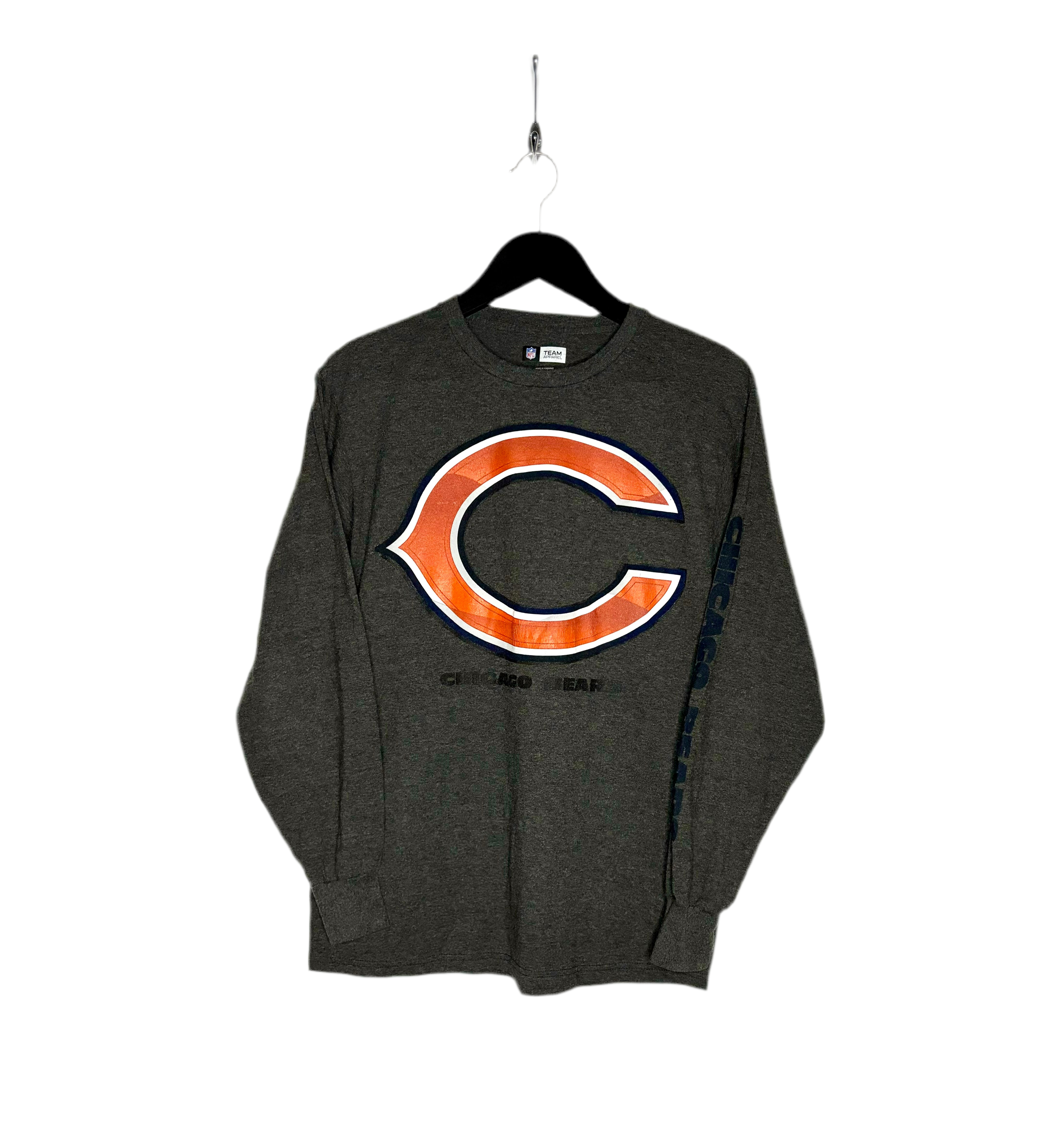 NFL Chicago Bears Longsleeve Grau Größe M