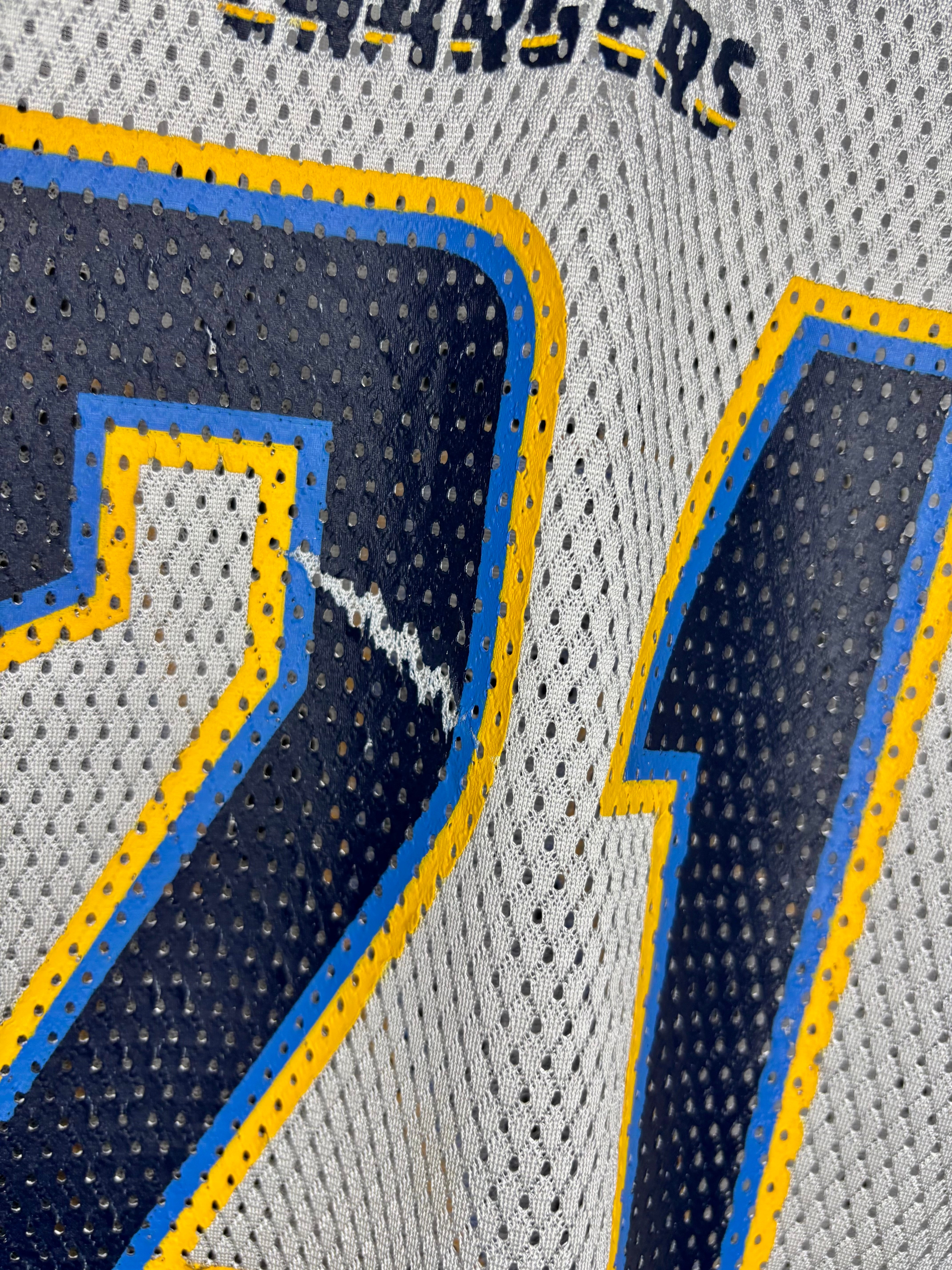 Reebok NFL San Diego Chargers Jersey #21 LaDainian Tomlinson Weiß Größe M Kinder