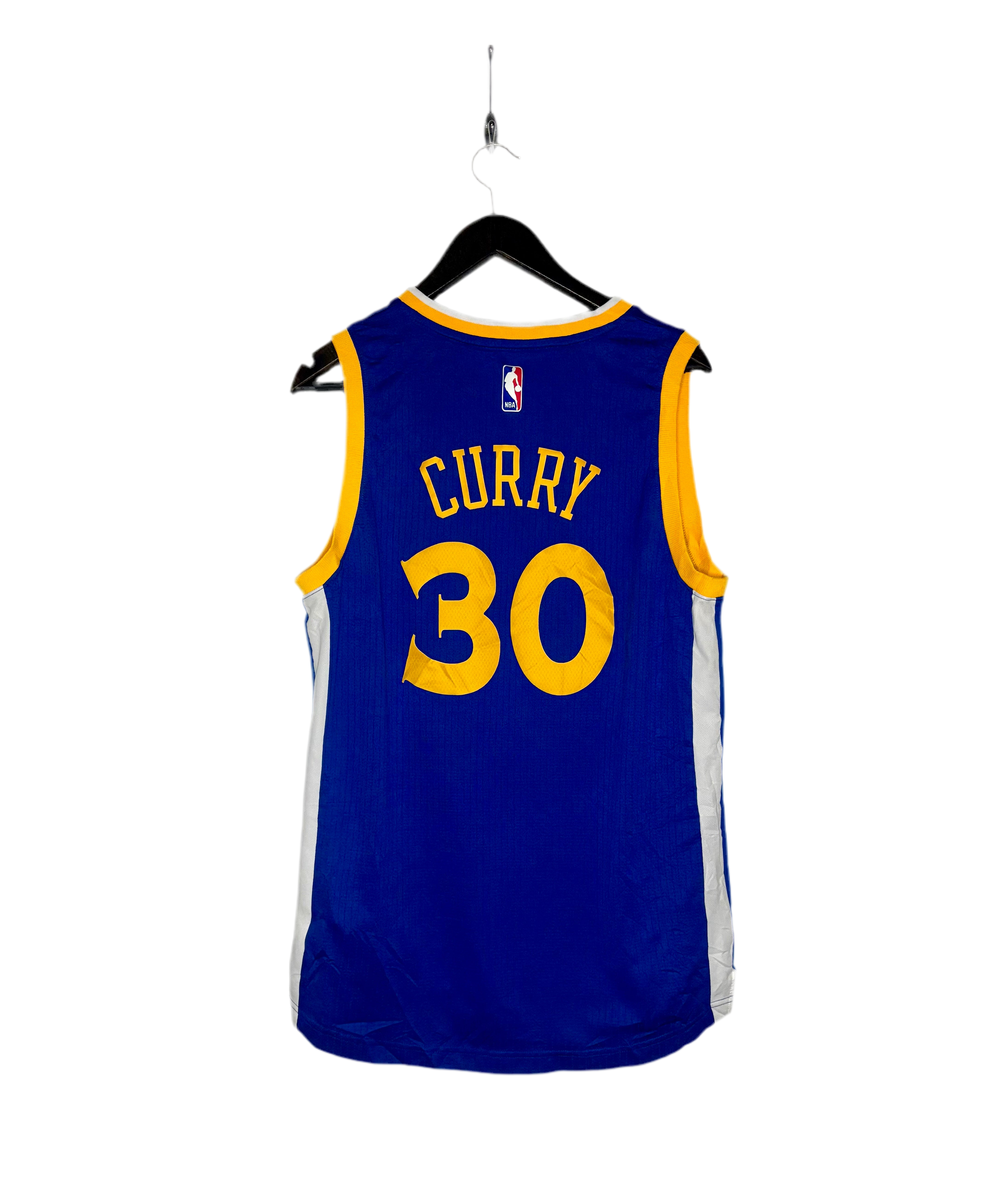 Adidas NBA Golden State Warriors Jersey #30 Steph Curry Blau Größe M