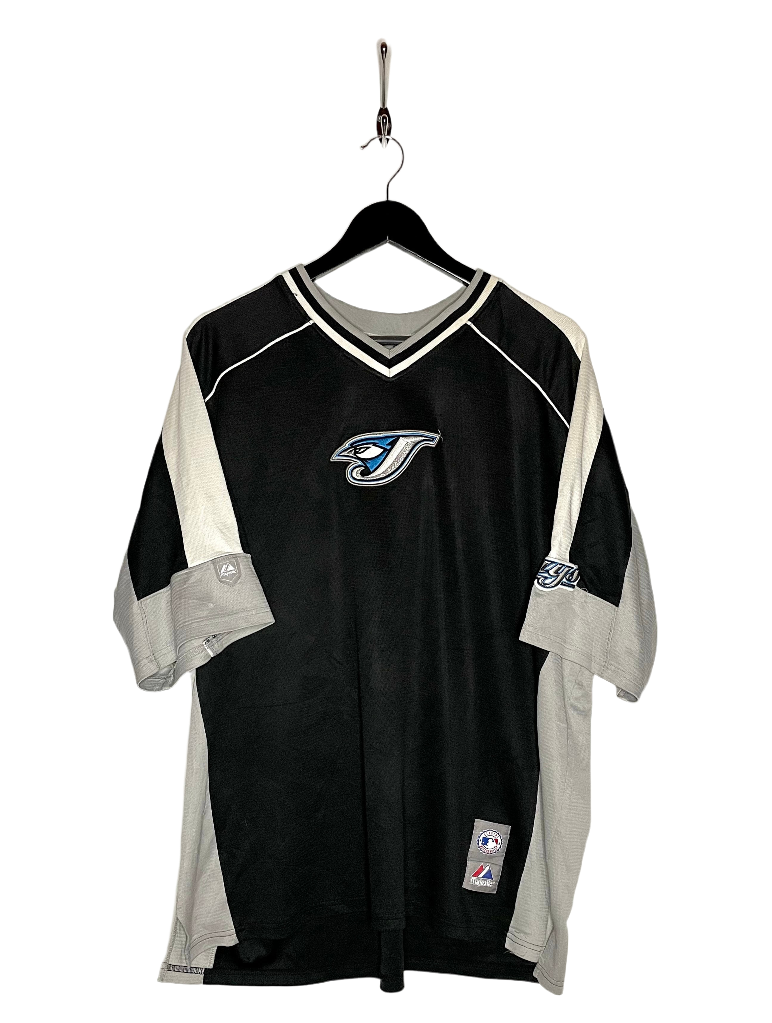 Majestic Toronto Blue Jays Shirt Schwarz/Grau Größe XL