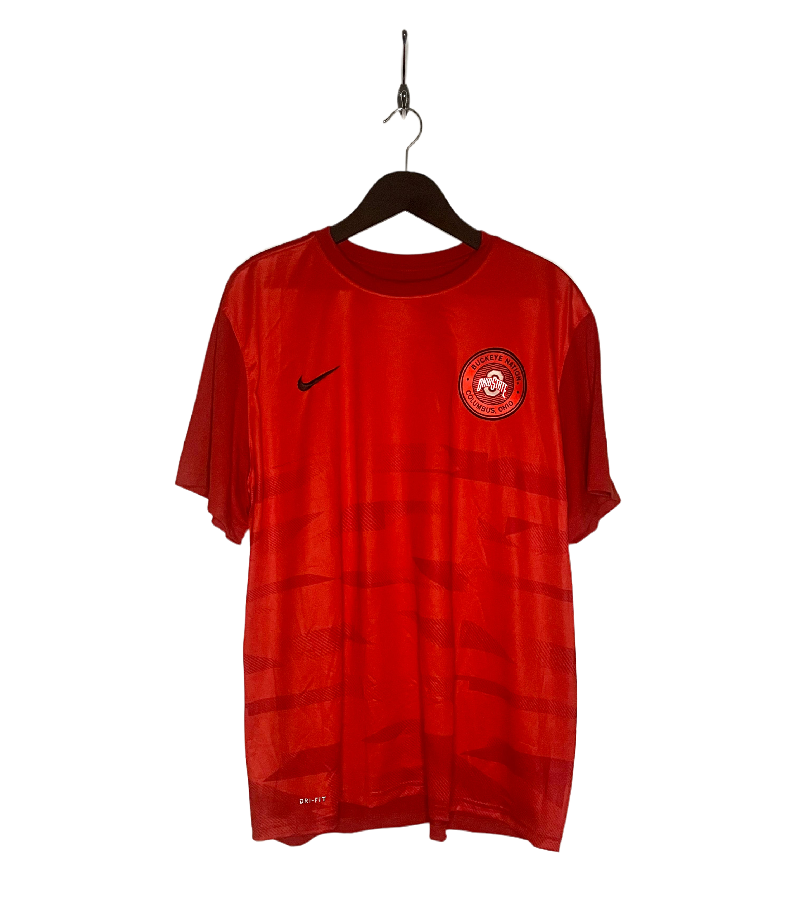 Nike Ohio State University T-Shirt Rot Größe XXL