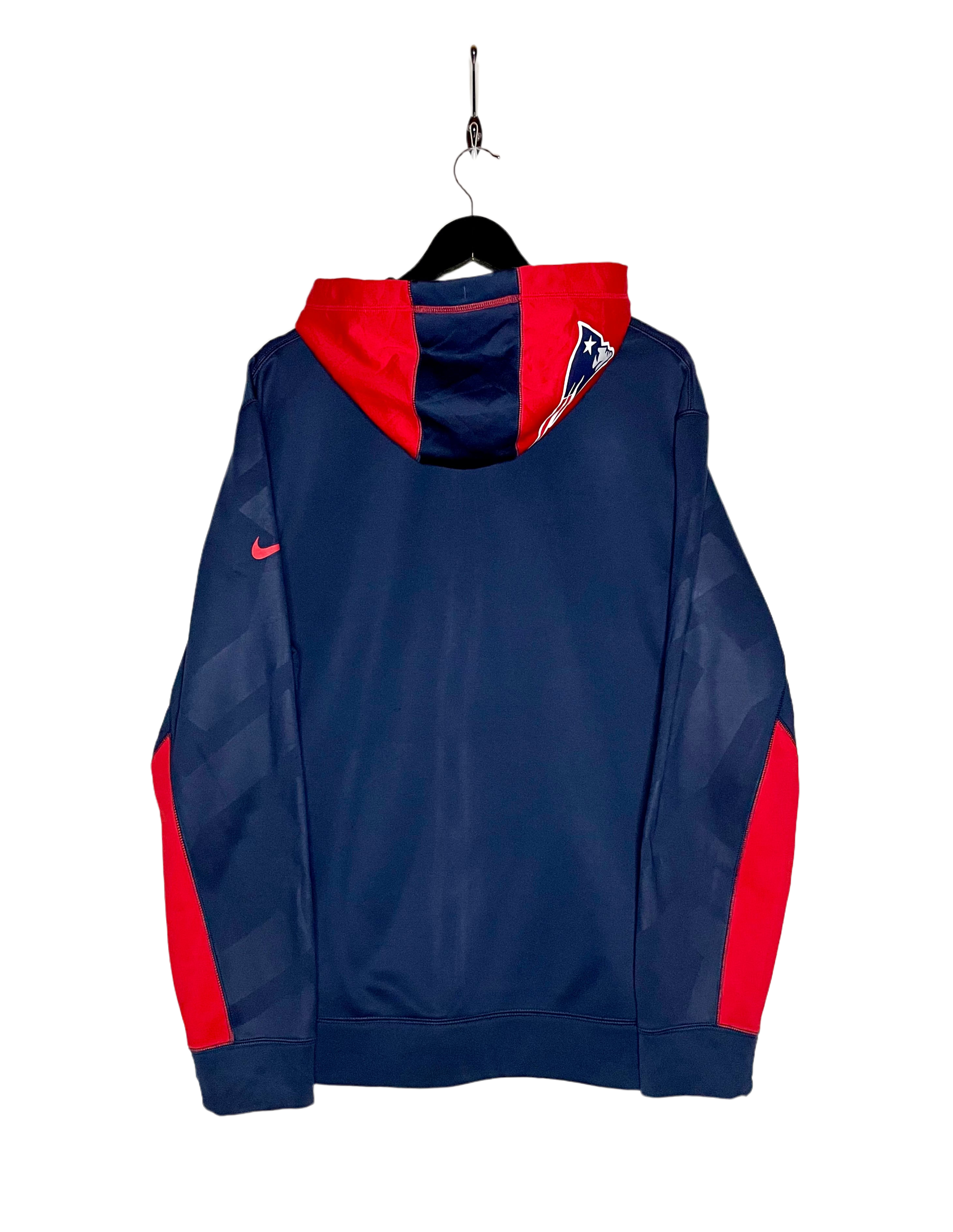 Nike Trainingsjacke New England Patriots Blau/Rot Größe XL