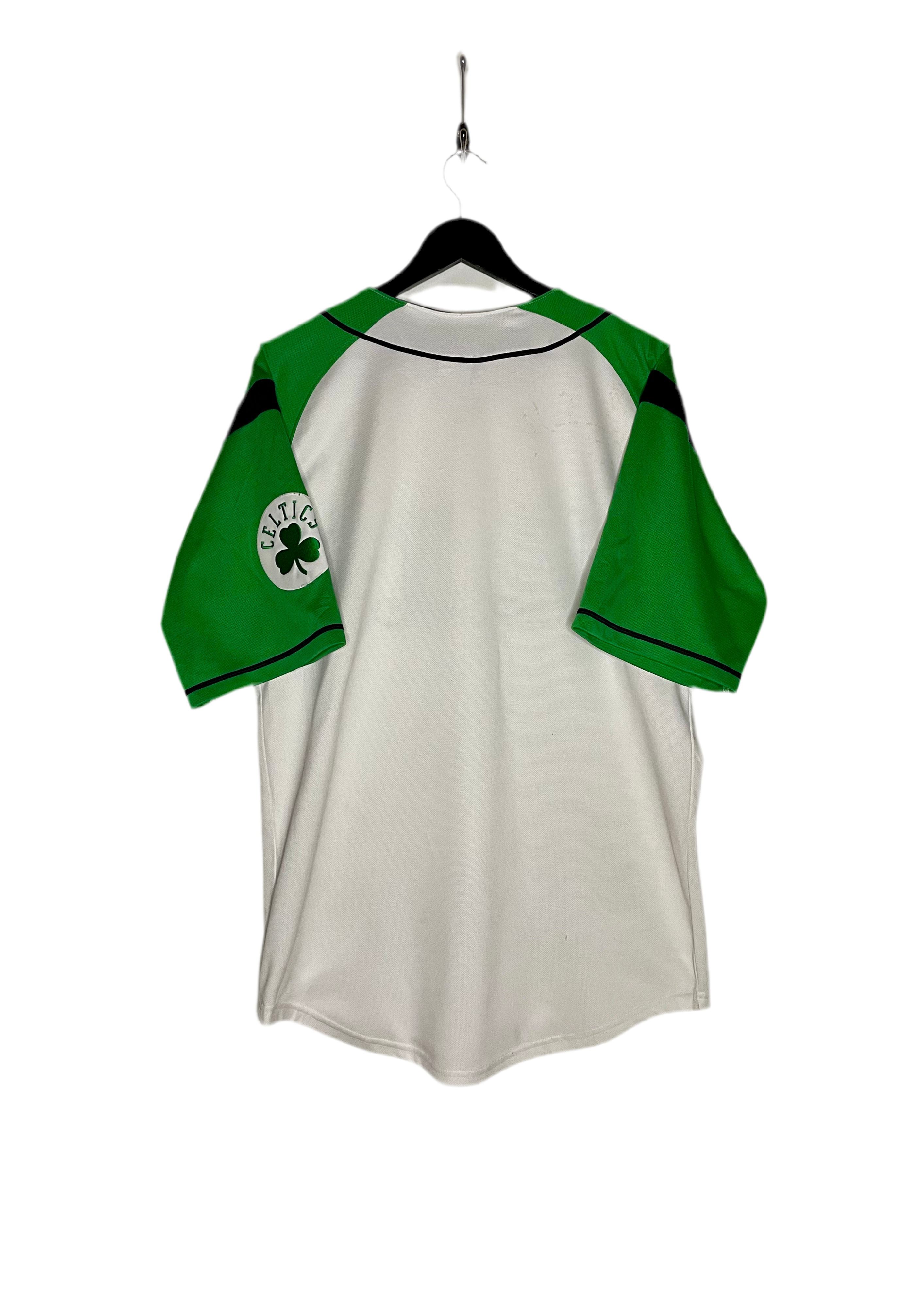 NBA Shooting Shirt Boston Celtics Weiß/Grün Größe L