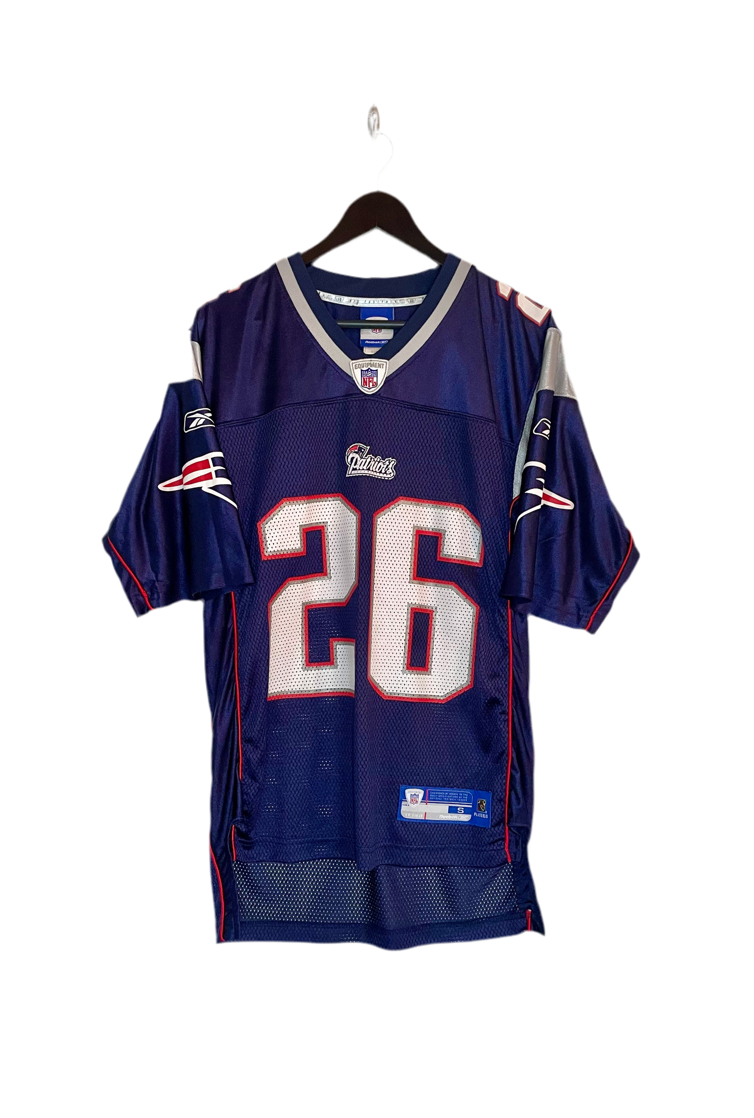 Reebok NFL Jersey New England Patriots #26 Eugene Wilson Blau Größe S