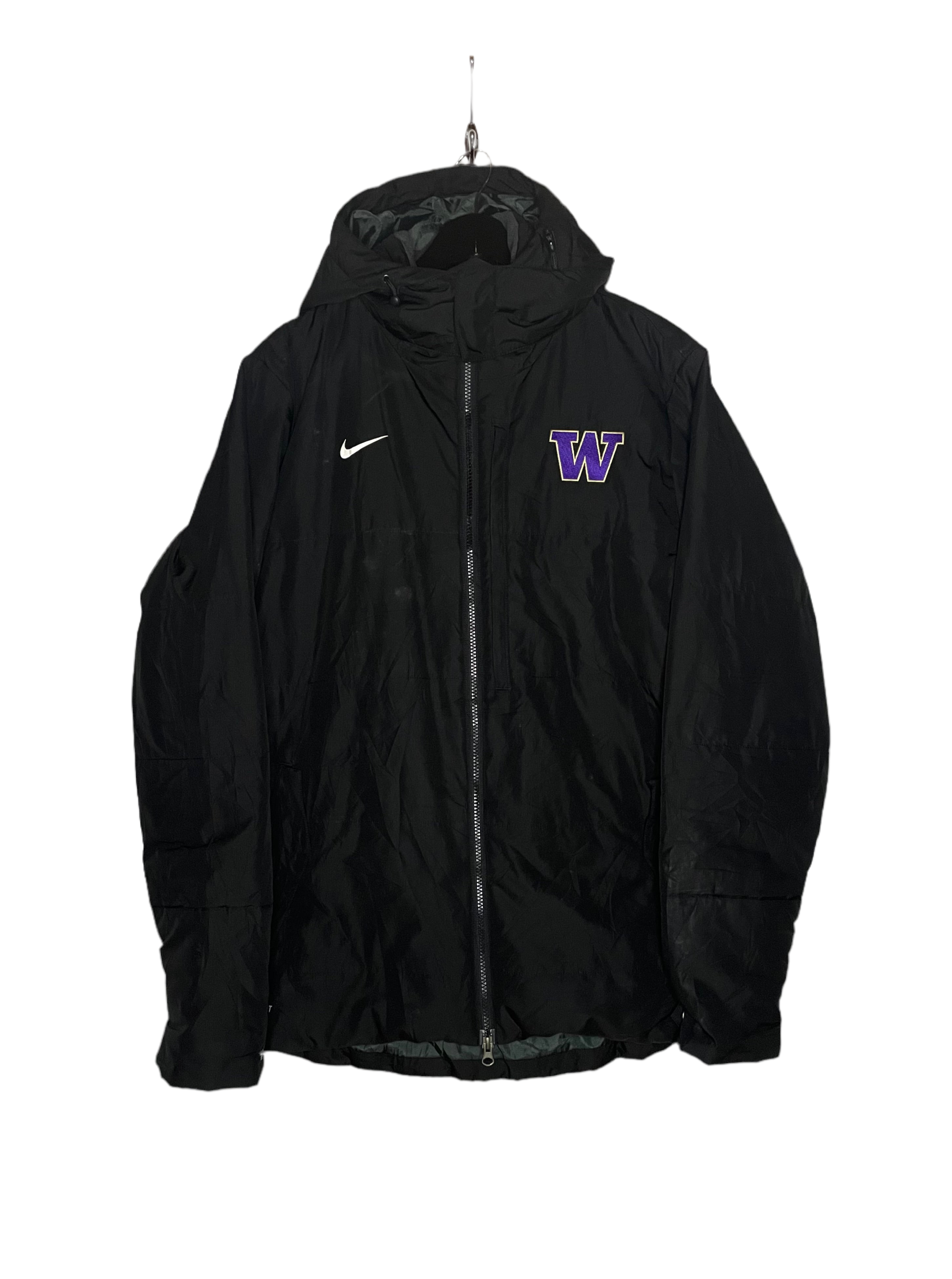 Nike Stadionjacke Schwarz Größe M