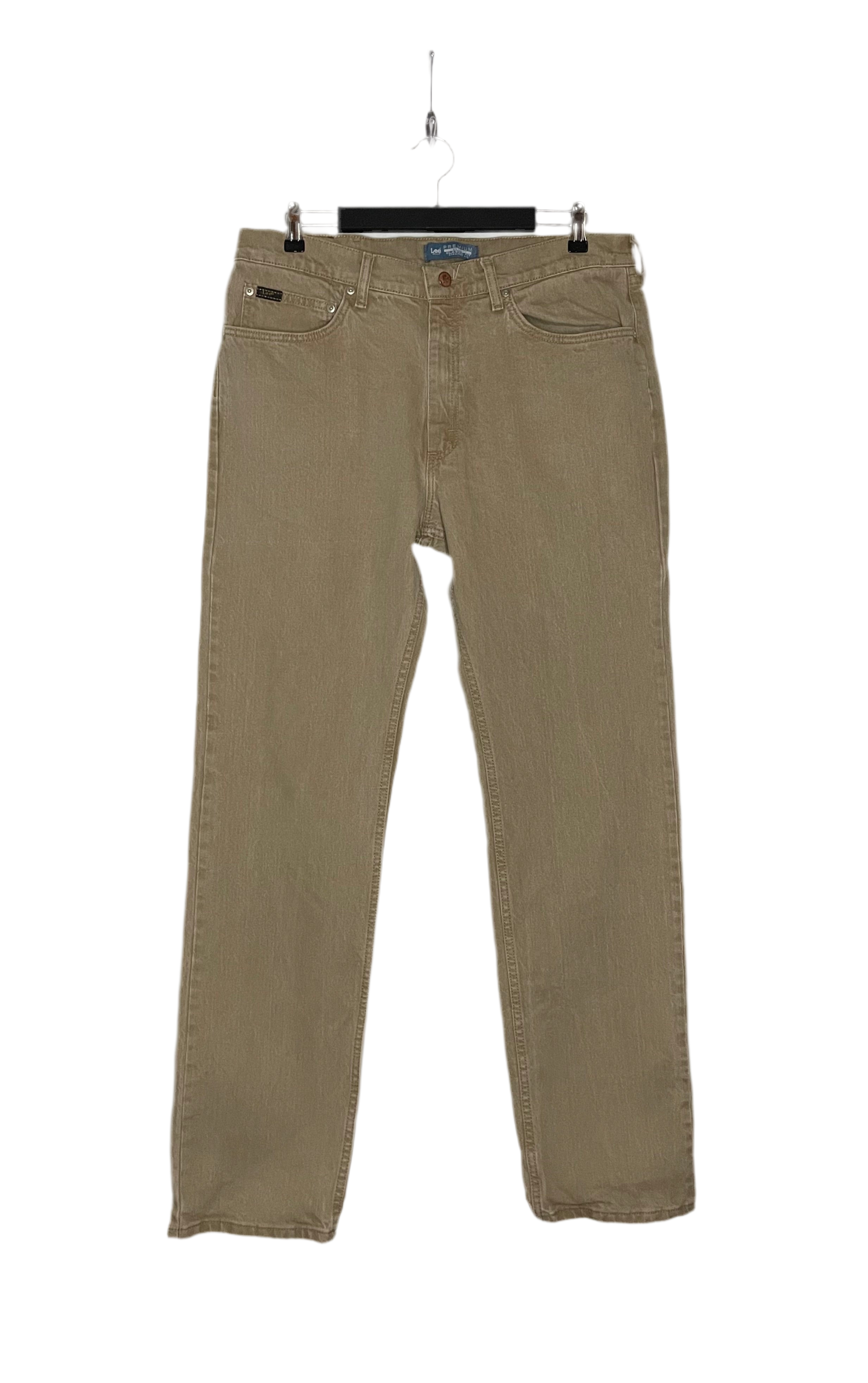 LEE Premium Select Jeans Beige Größe W36 L34