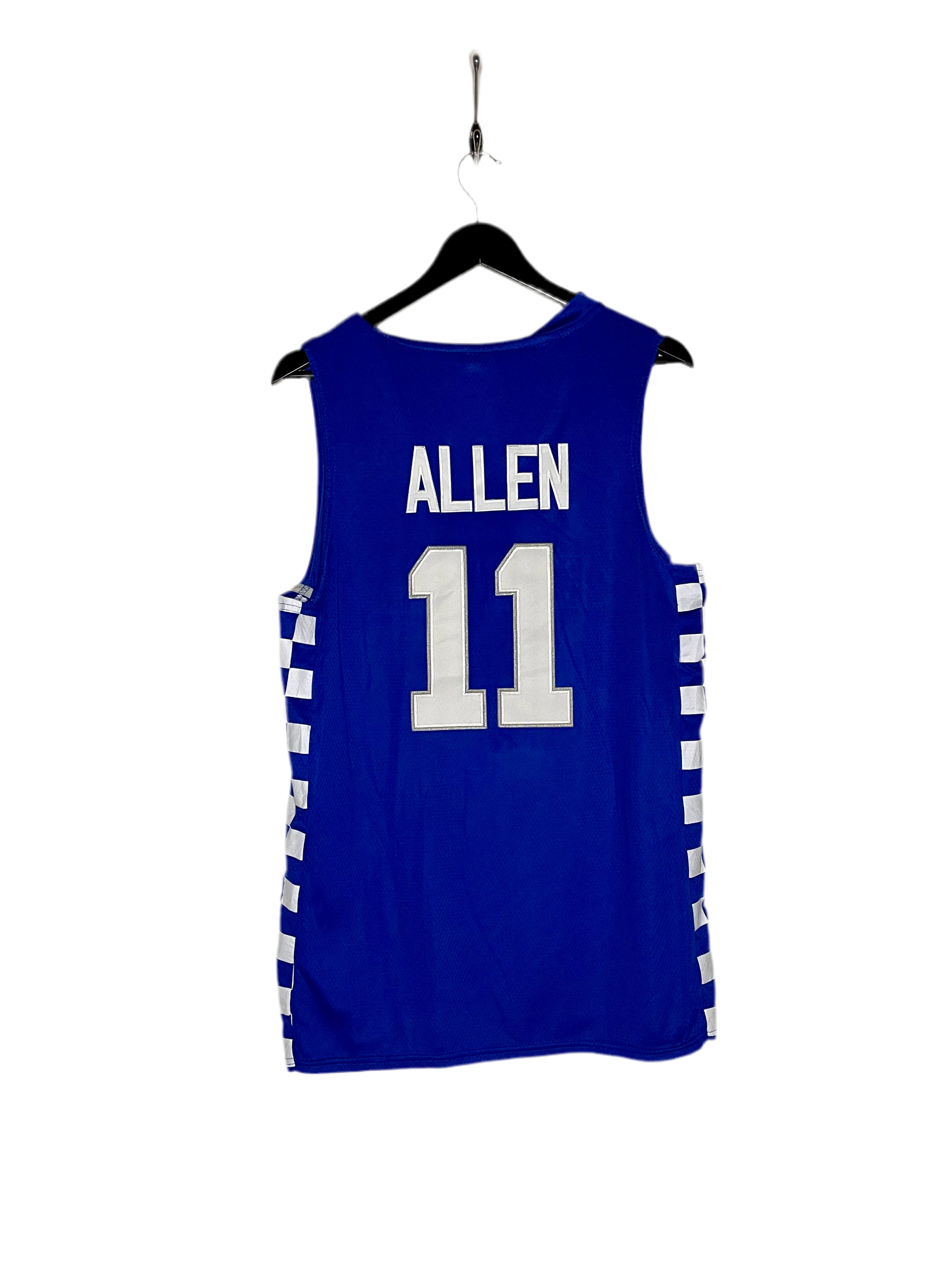 Nike Basketball Jersey University of Kentucky #11 Allen Blau Größe M