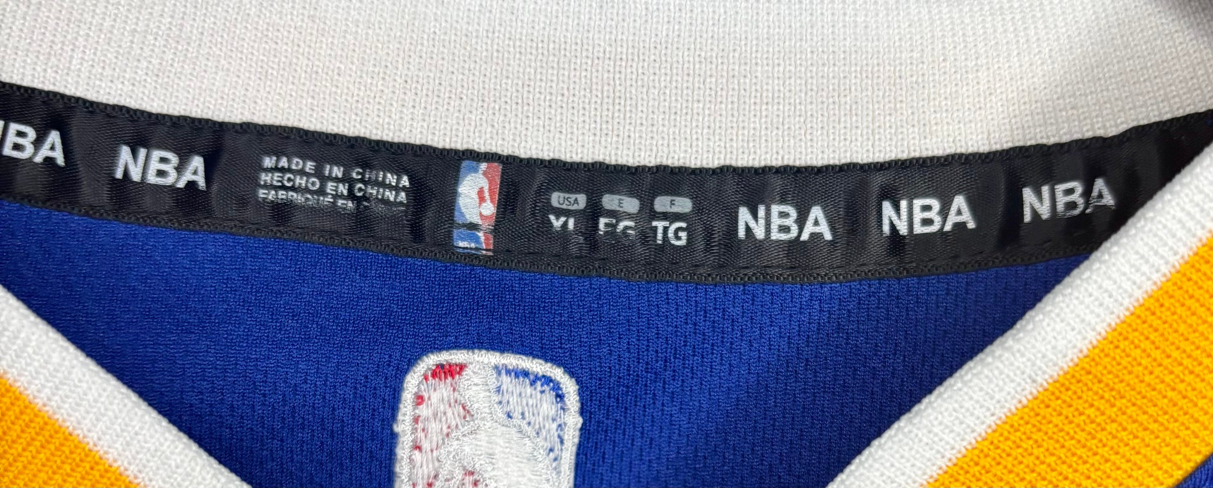 Adidas Vintage Golden State Warriors Jersey #35 Kevin Durant Blau Größe XL Kinder