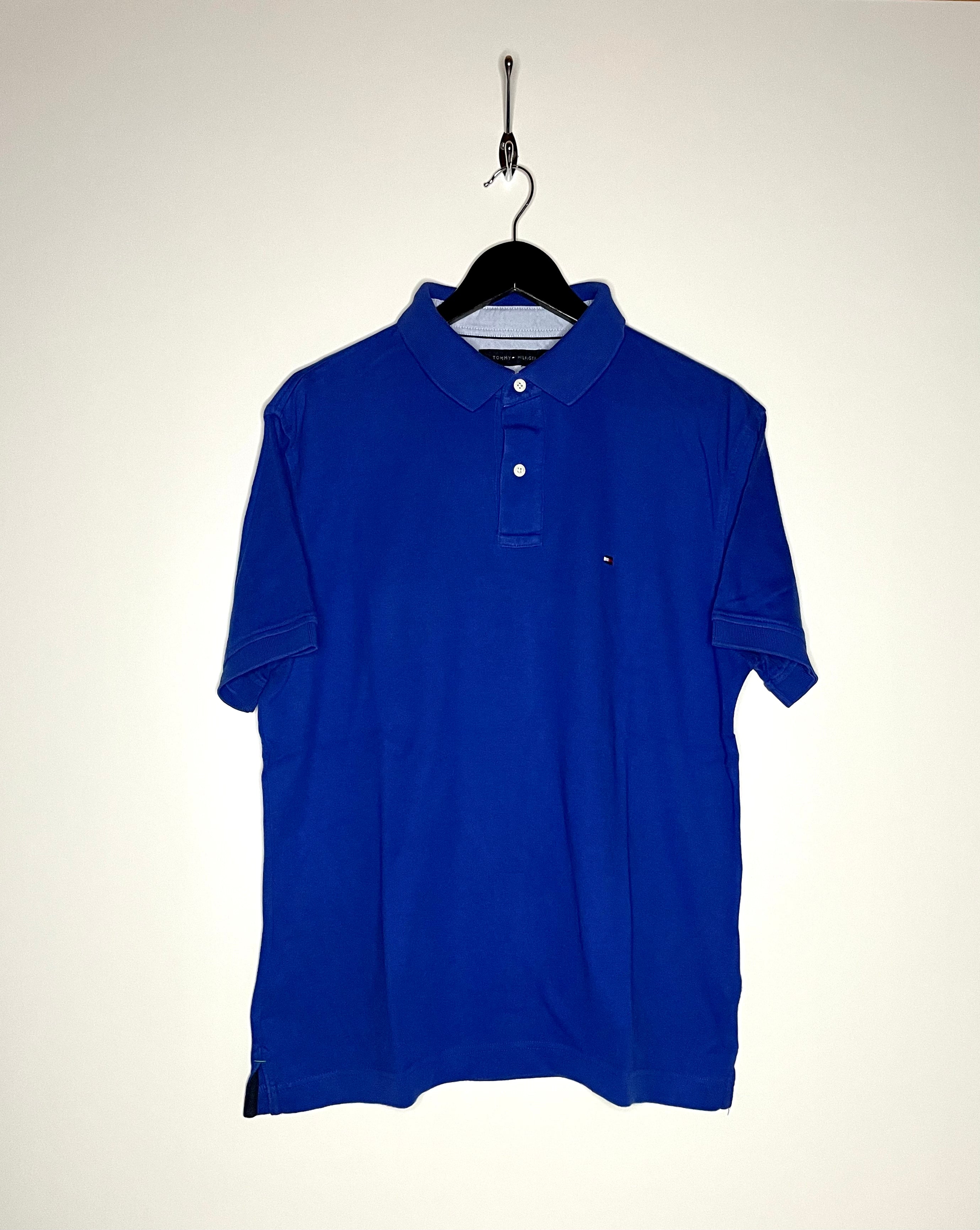 Tommy Hilfiger Polo Shirt Blue Size L