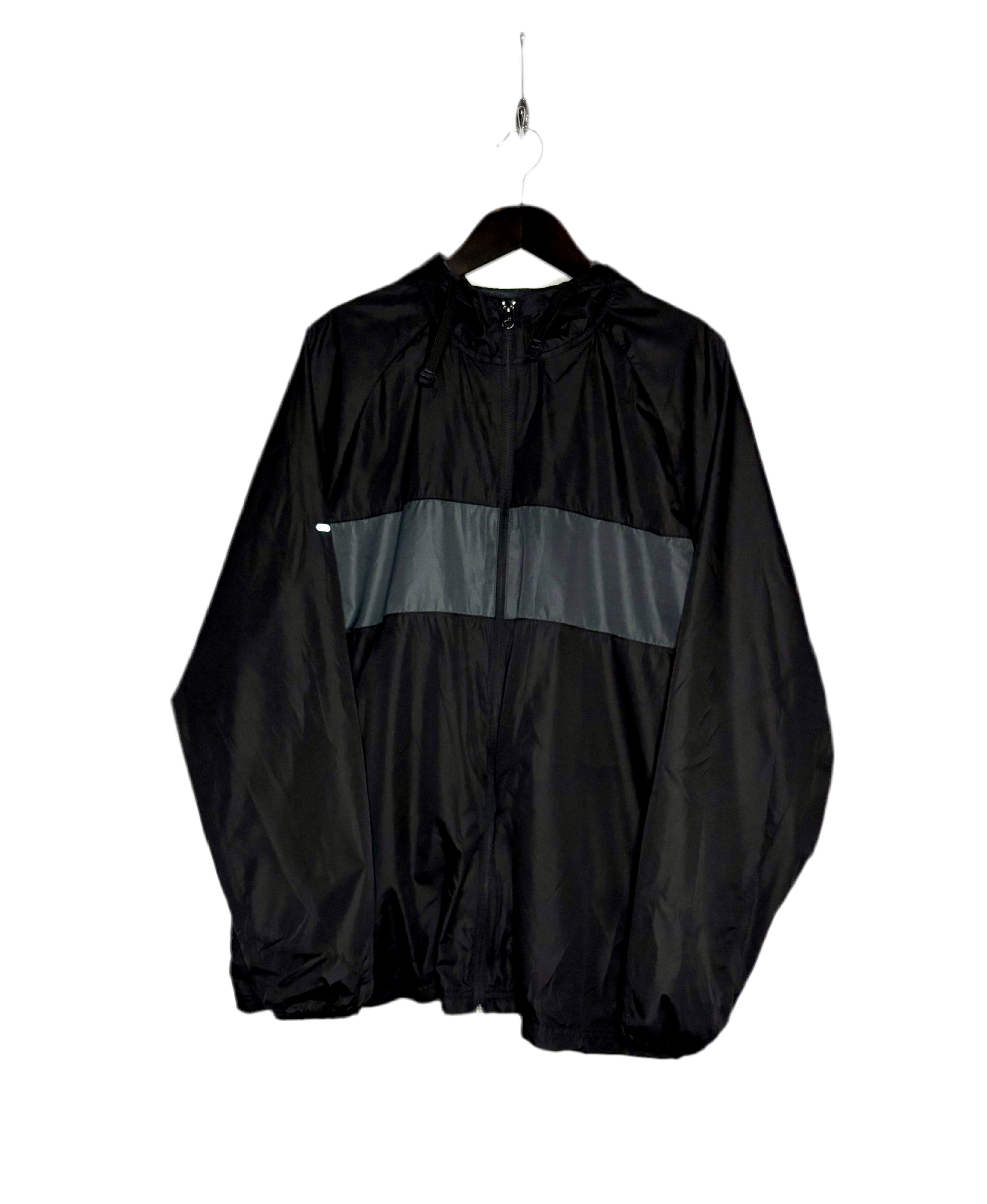 Starter Vintage Trainingsjacke Schwarz Größe XL