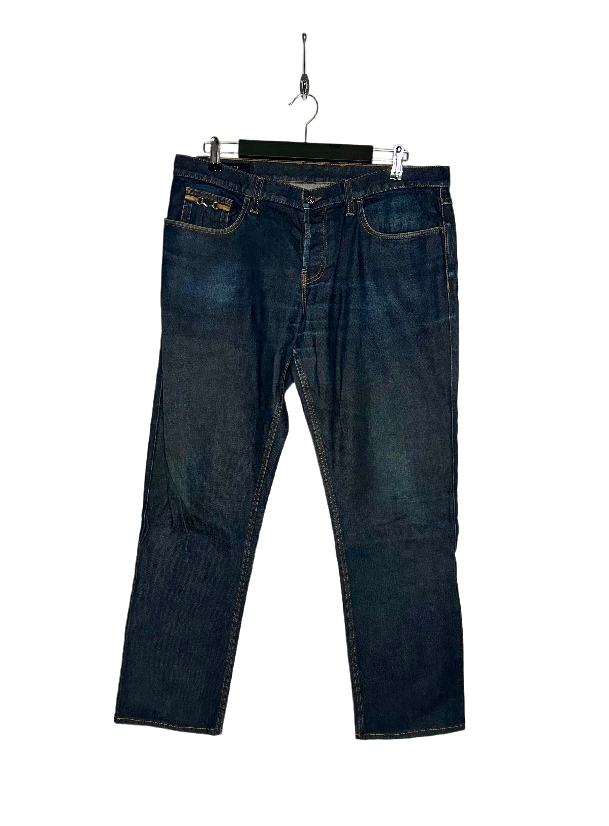 Gucci Jeans Blau Größe L