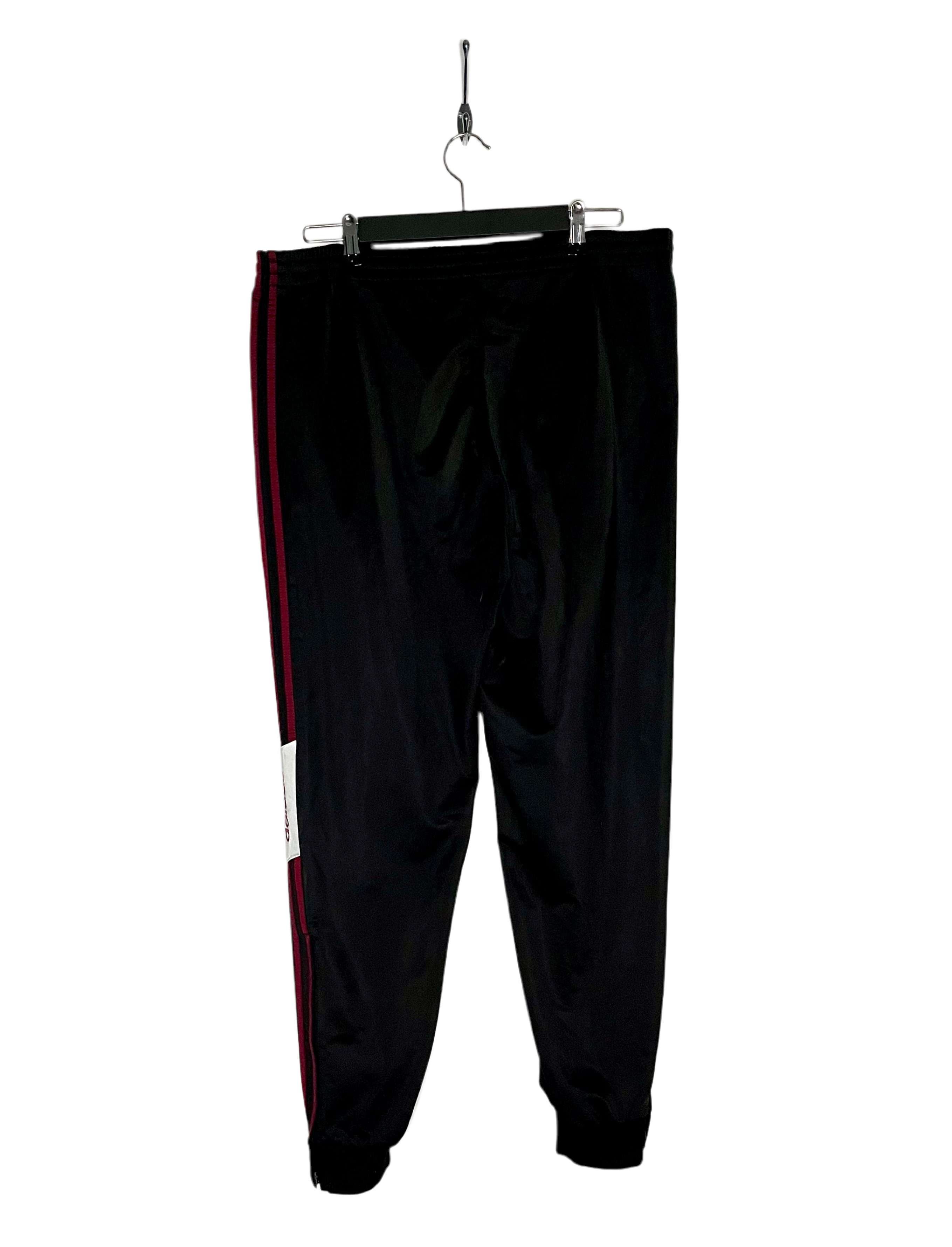 Adidas Vintage Track Pants Black Size L 