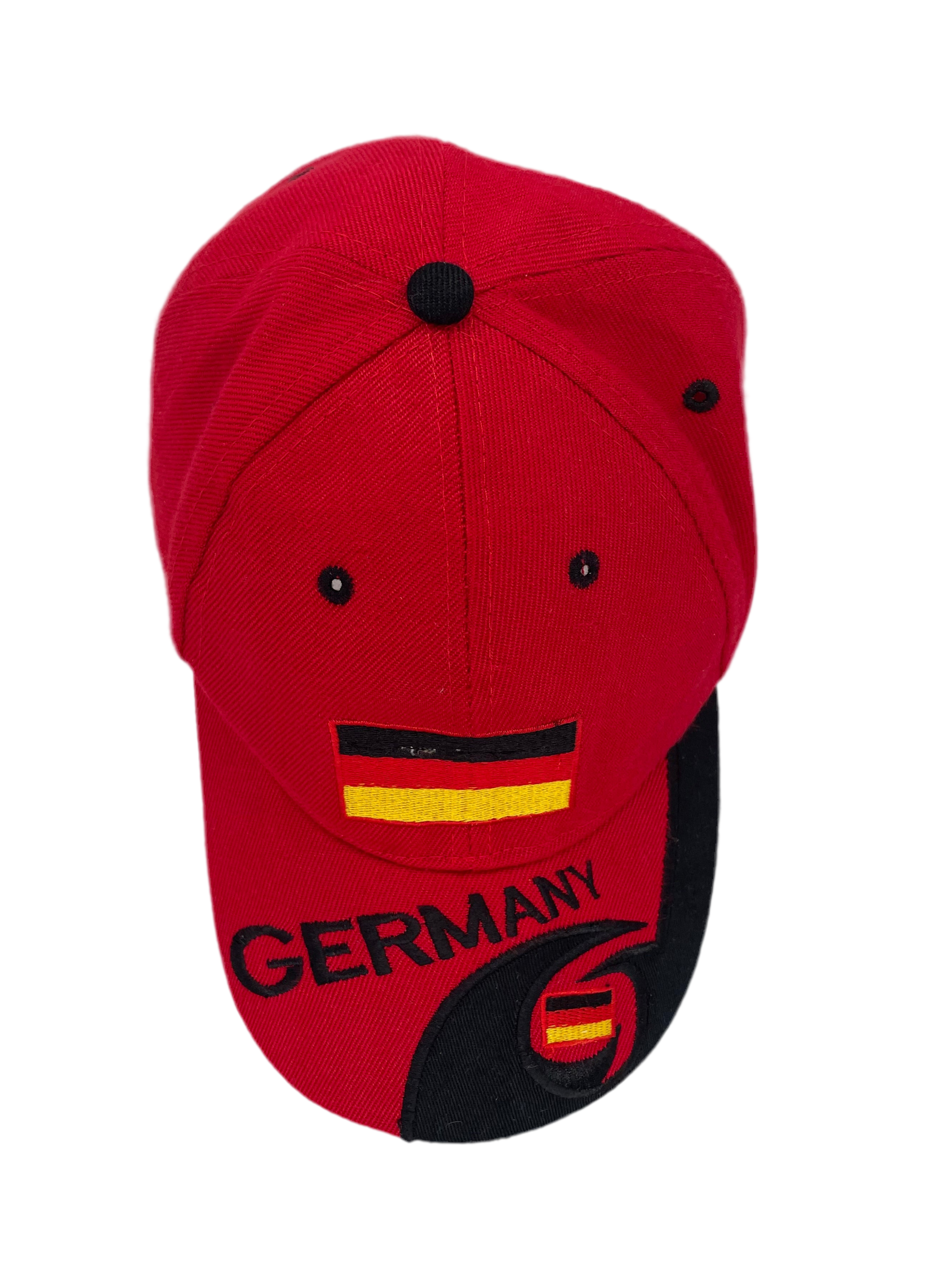 Vintage Germany Stapback Rot One Size