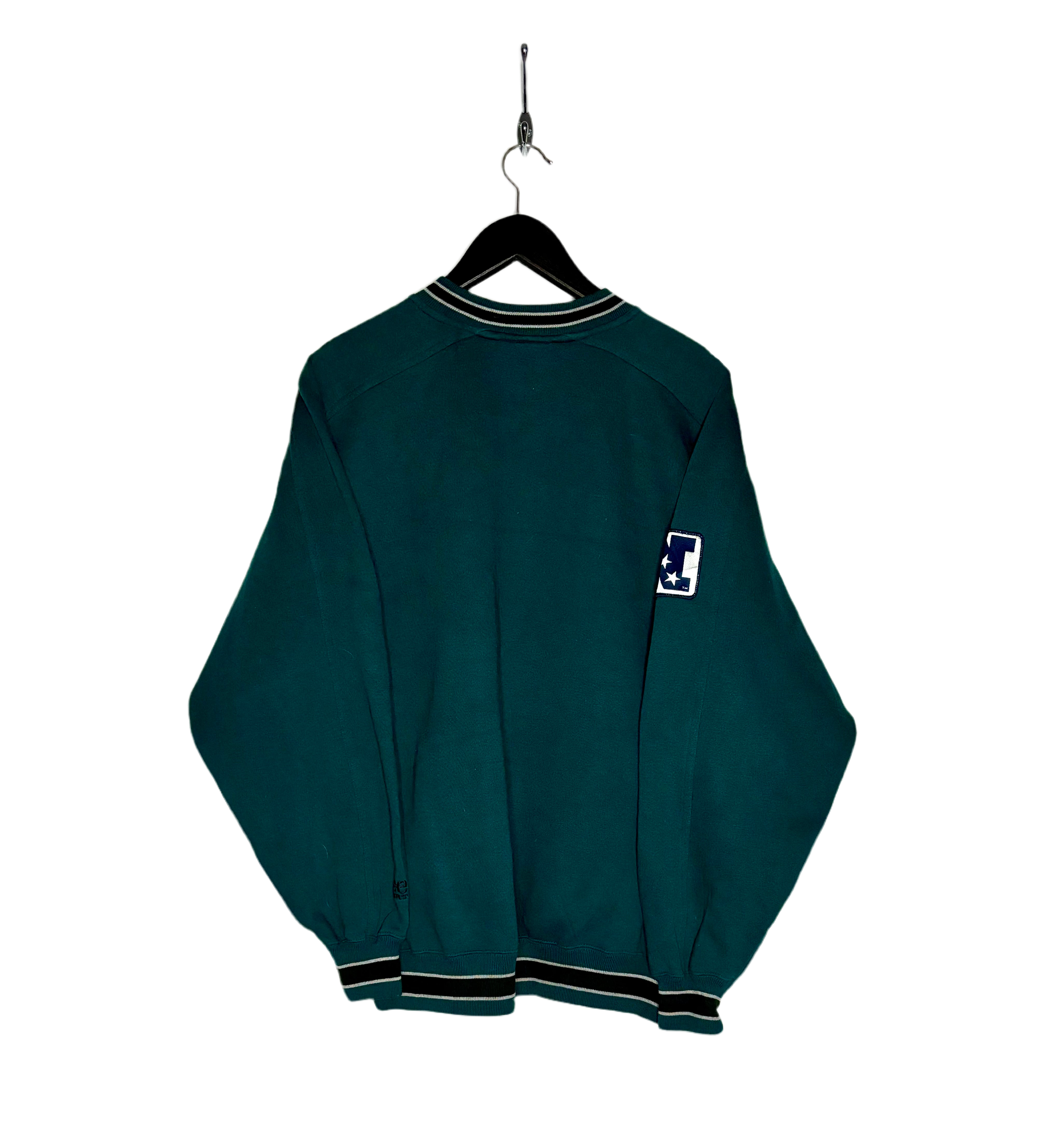 Lee Sport Vintage NFL Philadelphia Eagles Sweater Grün Größe L