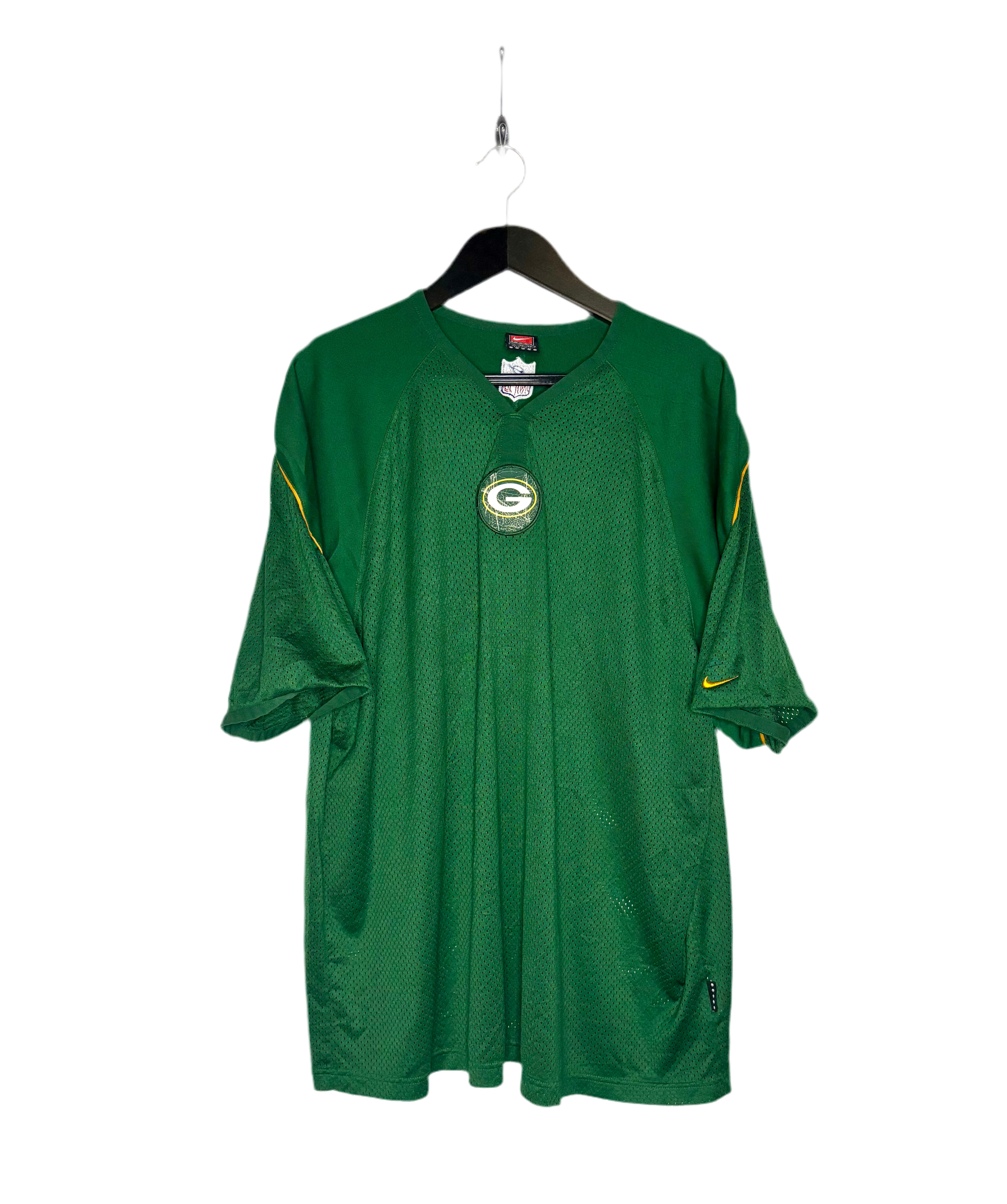 Nike NFL Vintage Green Bay Packers Jersey Grün Größe XL