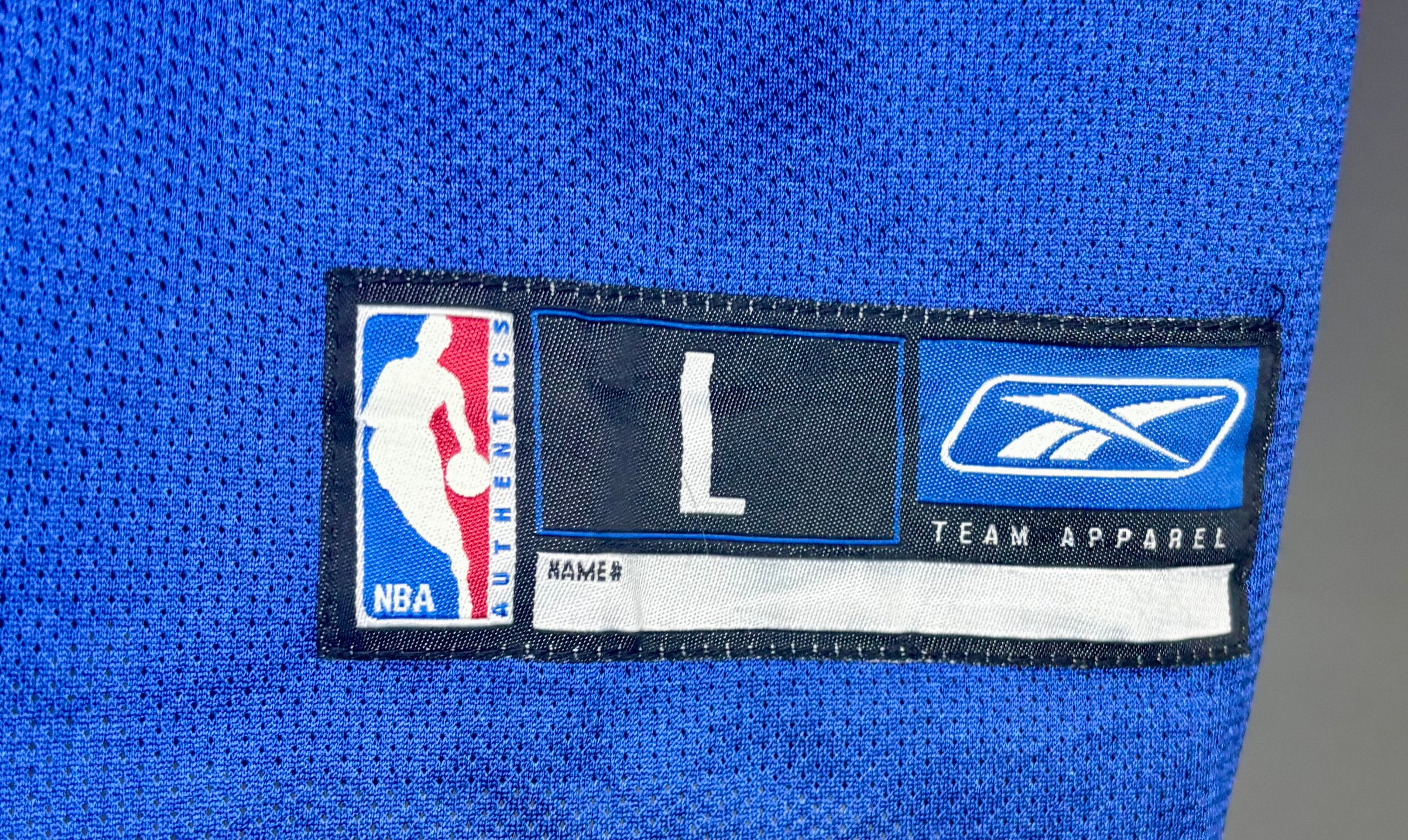 Reebok NBA Vintage Detroit Pistons Jersey #32 Richard Hamilton Blau Größe L