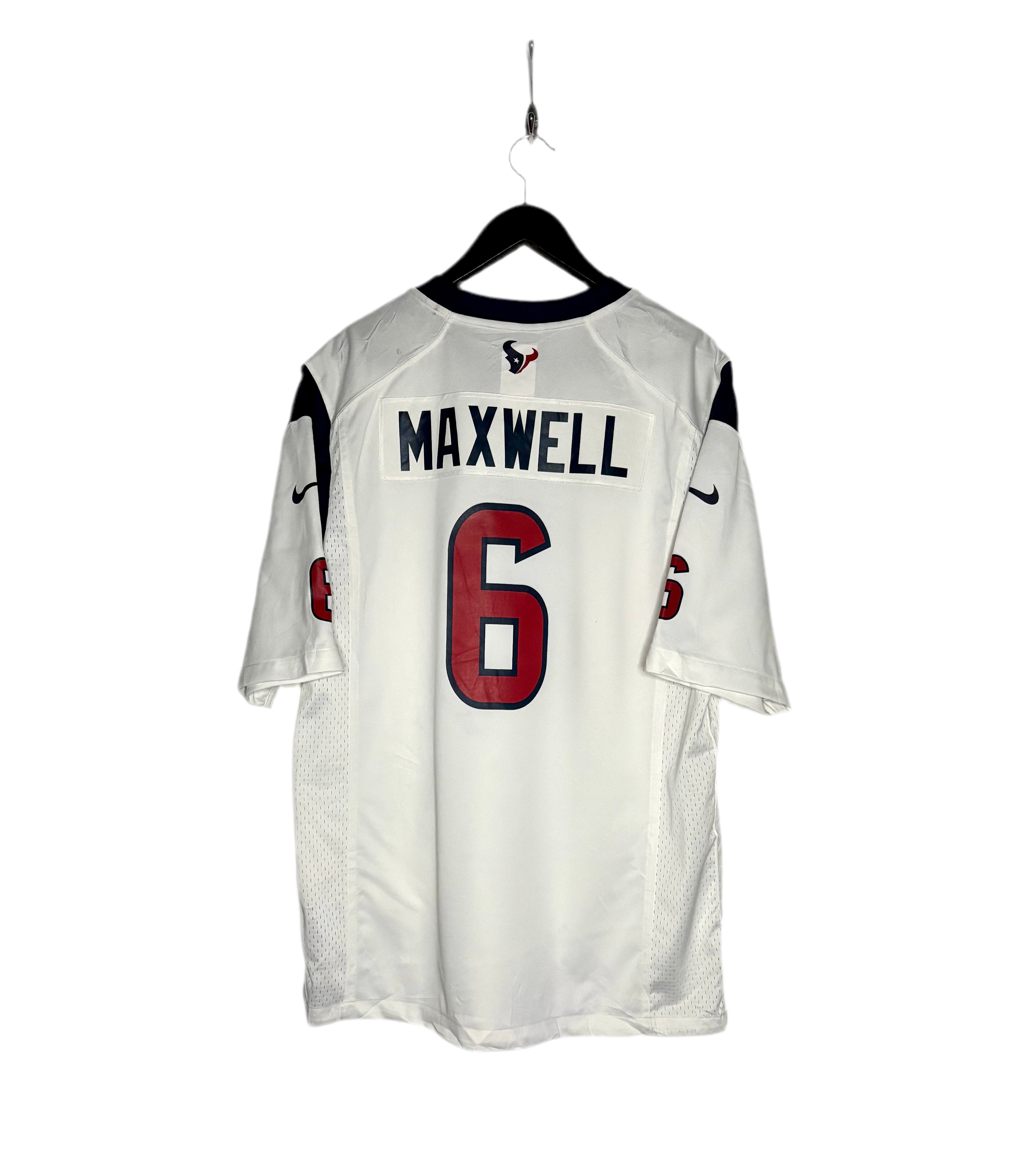 Nike NFL Houston Texans Jersey #6 Maxwell Weiß Größe L