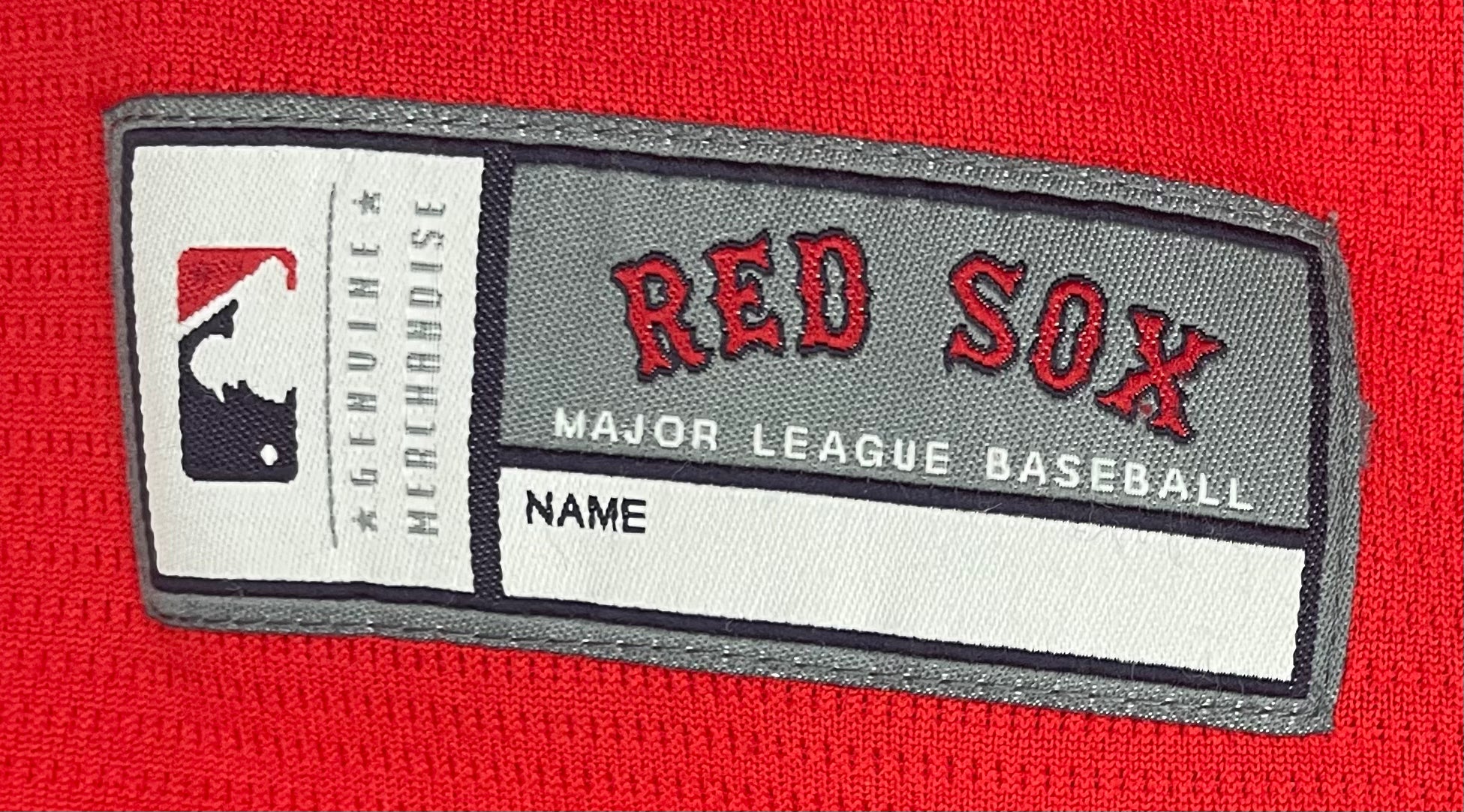 MLB Sportshirt Boston Red Sox Rot/Blau Größe L